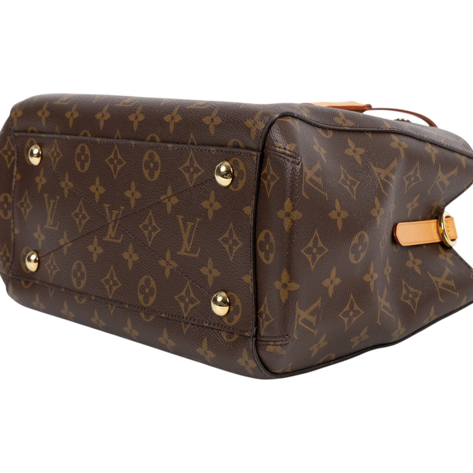 路易威登 LOUIS VUITTON Montaigne MM 經典帆布 三層手提 斜背包 M41056 原花Montaigne MM 背帶/鎖組