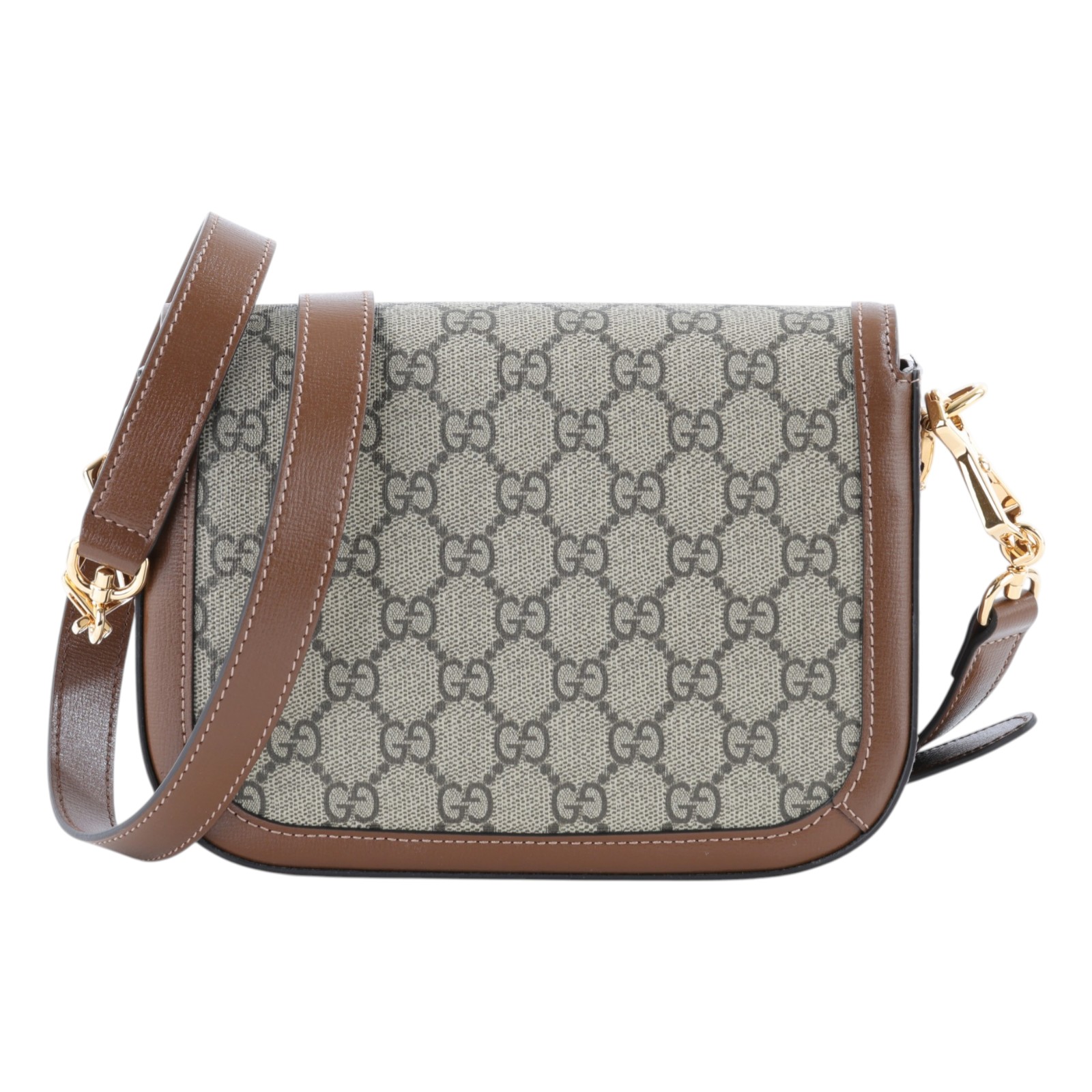 古馳 GUCCI Horsebit 1955 迷你 馬鞍包 658574 HUHHG 焦糖1955 MINI 原廠盒子/防塵袋/背帶2