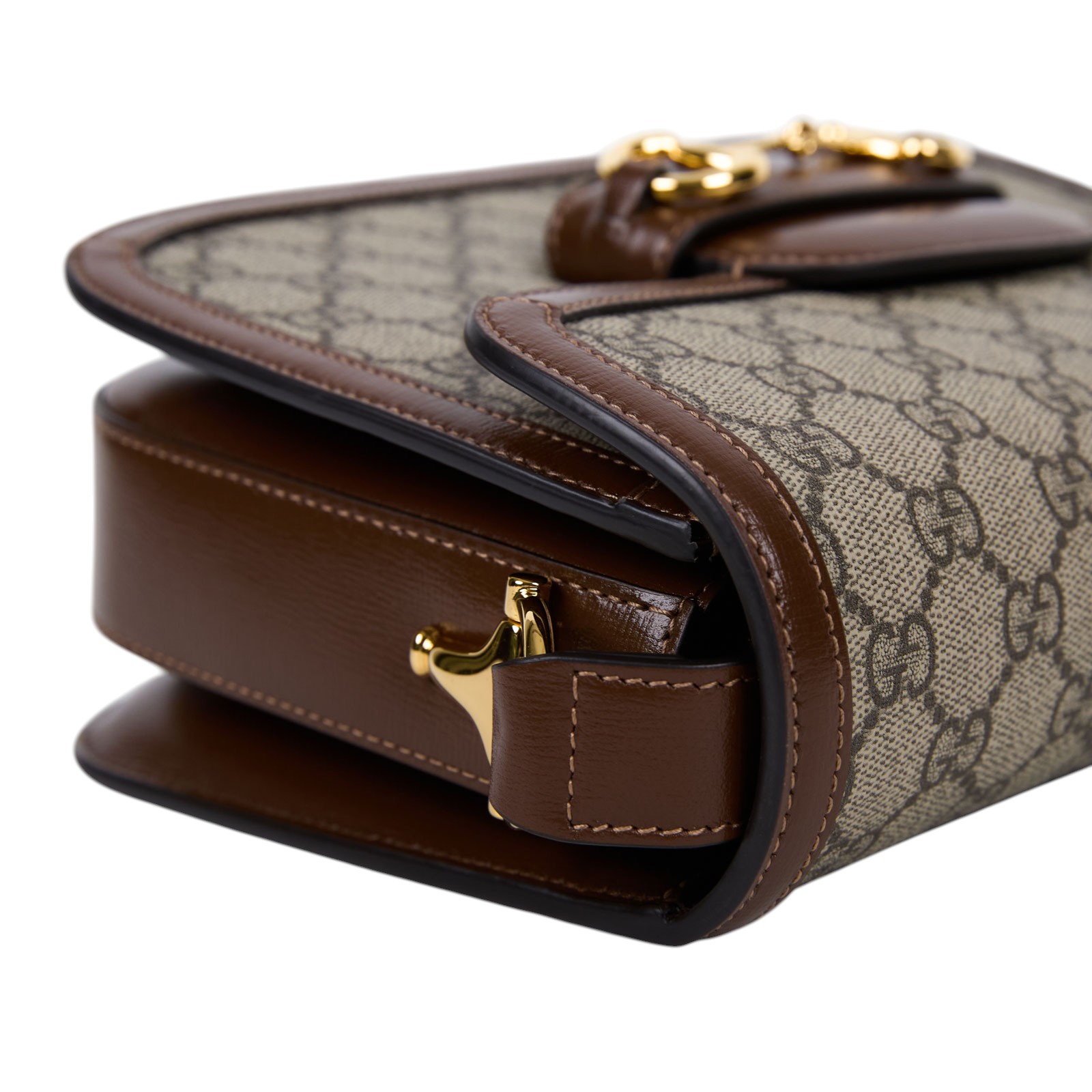 古馳 GUCCI 1955 馬銜扣 肩揹袋 602204 92TCG 棕1955馬銜包 無附屬品