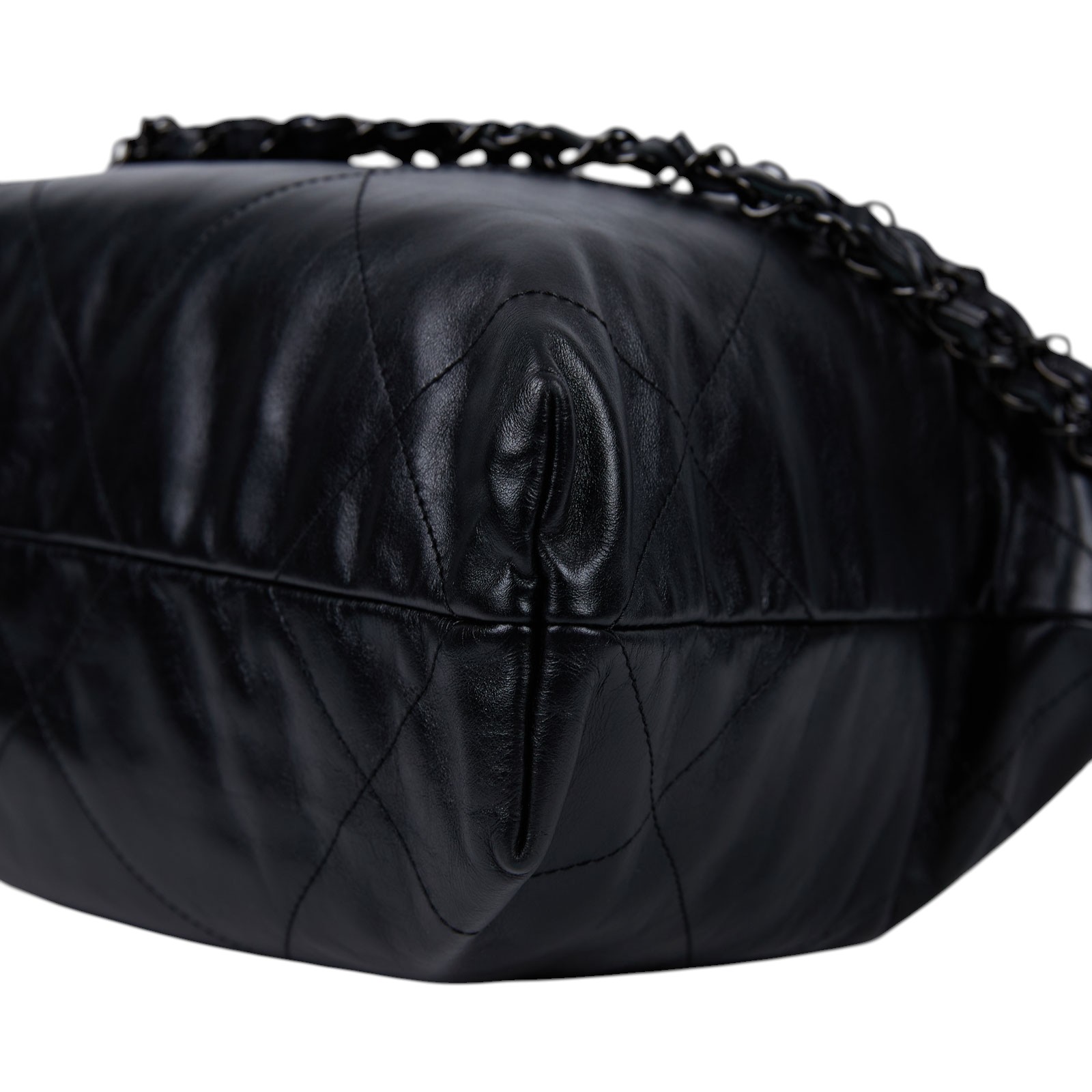 香奈兒 CHANEL 22 小型 束口包 AS3260 晶片款 SO BLACK 22BAG 小號 防塵袋/內袋