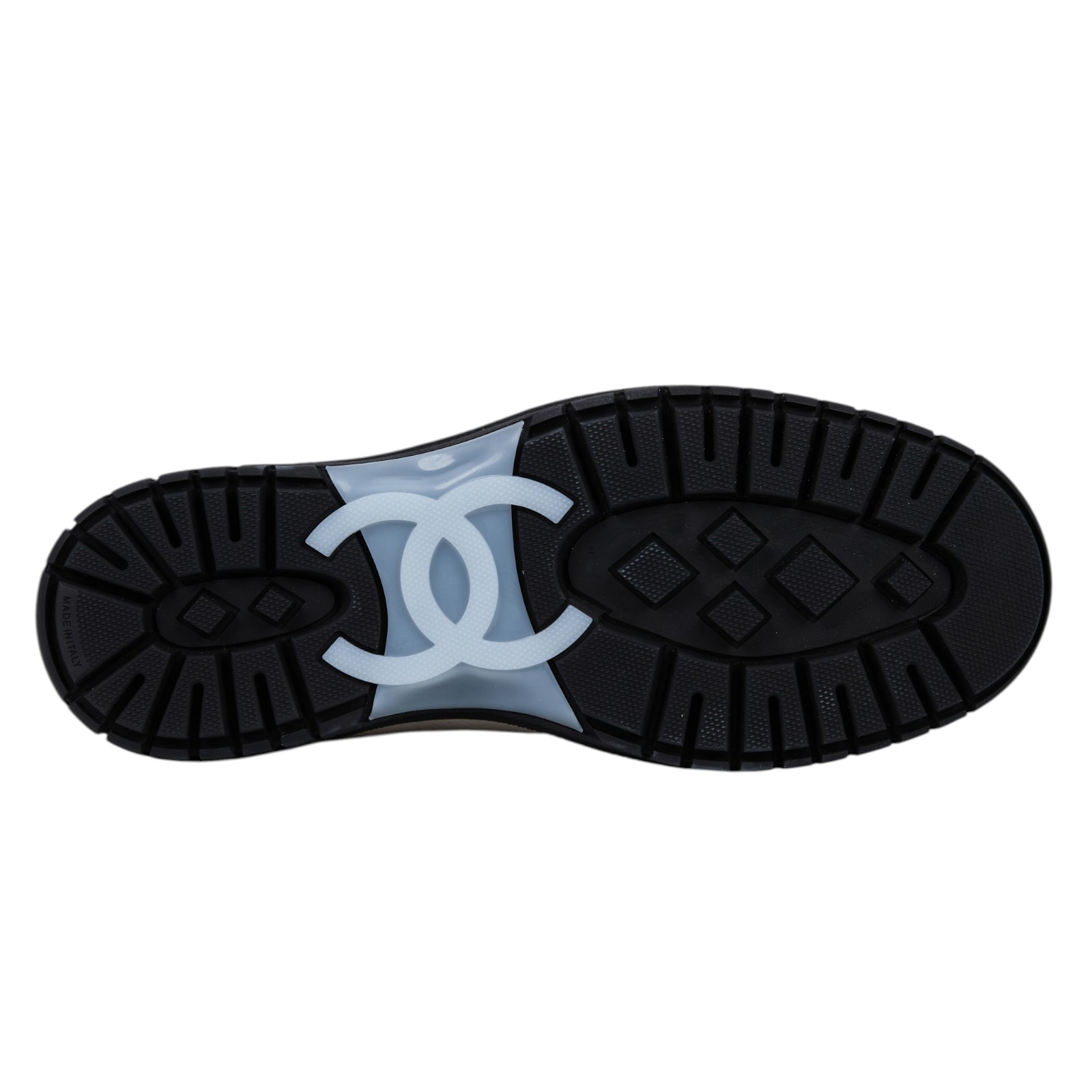 香奈兒 CHANEL 25B Trainers 球鞋 休閒鞋 G46258_39 白麂皮運動鞋#39 無附屬品