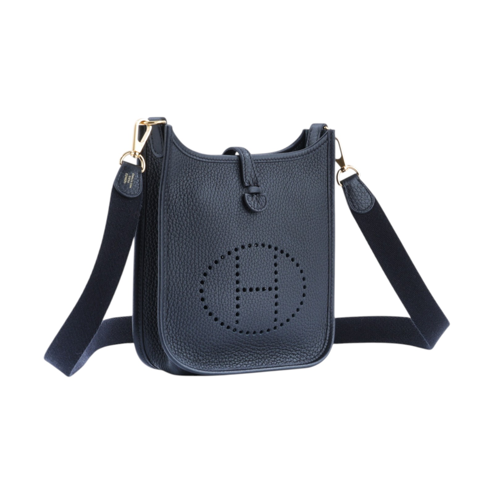 愛馬仕 Hermes Evelyne Bag Mini 伊芙琳包 Evelyne 16 EV16 U MN 005 K0  背帶