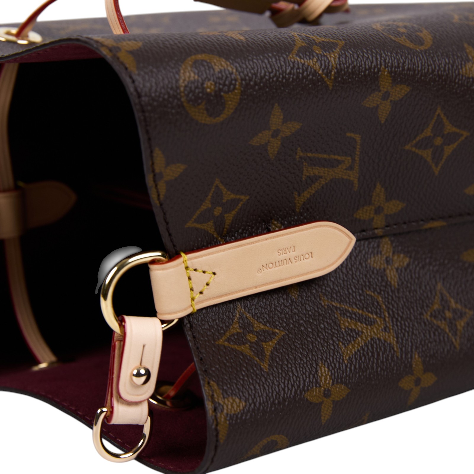 路易威登 LOUIS VUITTON Néonoé BB 經典帆布 束口水桶包 M46581 晶片款 原花Néonoé BB 原廠盒子/防塵袋/背帶2/購買證明