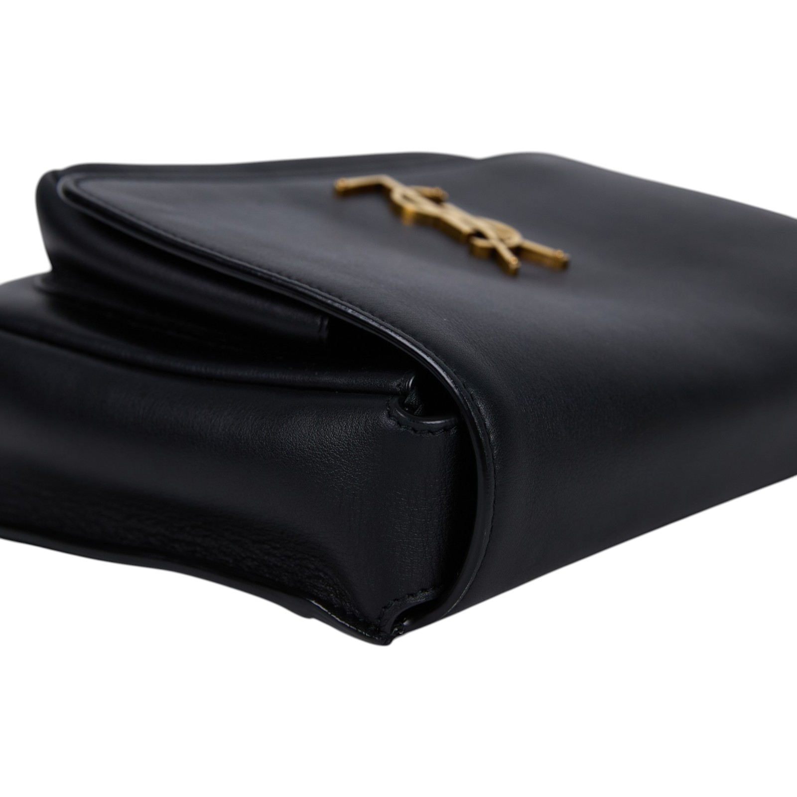 聖羅蘭 YSL SAINT LAURENT Niki satchel 皮革 肩背包 718556AAD39 黑NIKI SATCHEL斜背 原廠盒子/防塵袋