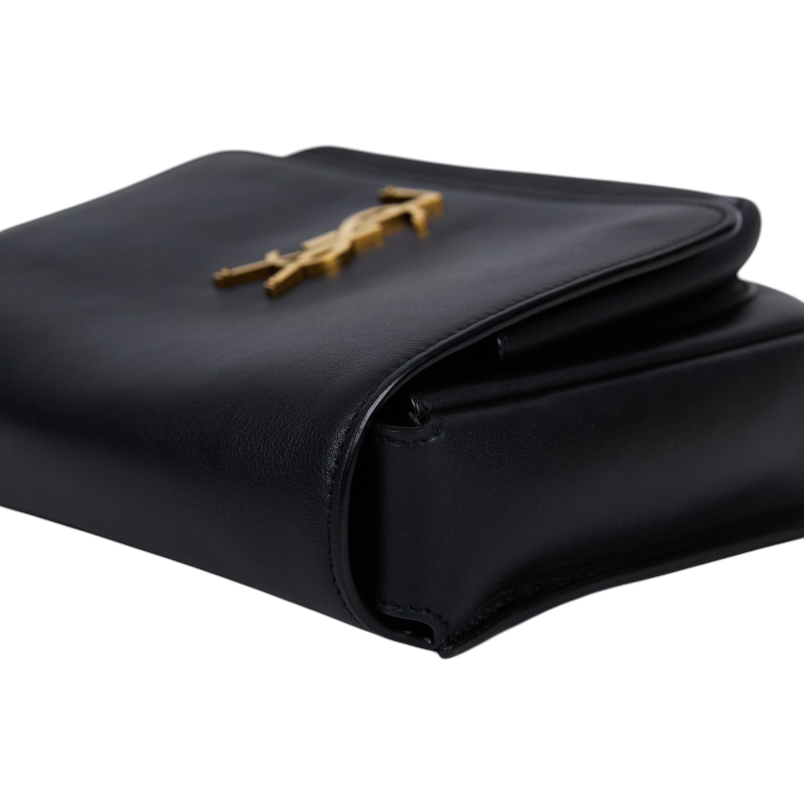 聖羅蘭 YSL SAINT LAURENT Niki satchel 皮革 肩背包 718556AAD39 黑NIKI SATCHEL斜背 原廠盒子/防塵袋