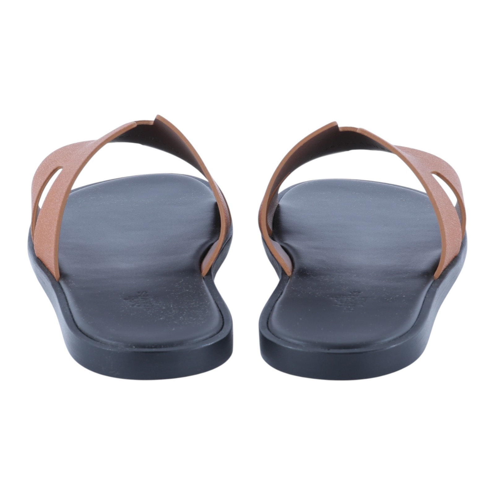 愛馬仕 Hermes Izmir 涼鞋 男鞋 H252809ZH20420 / 金棕EPSOM IZMIR拖鞋#42 原廠盒子/防塵袋/購買證明