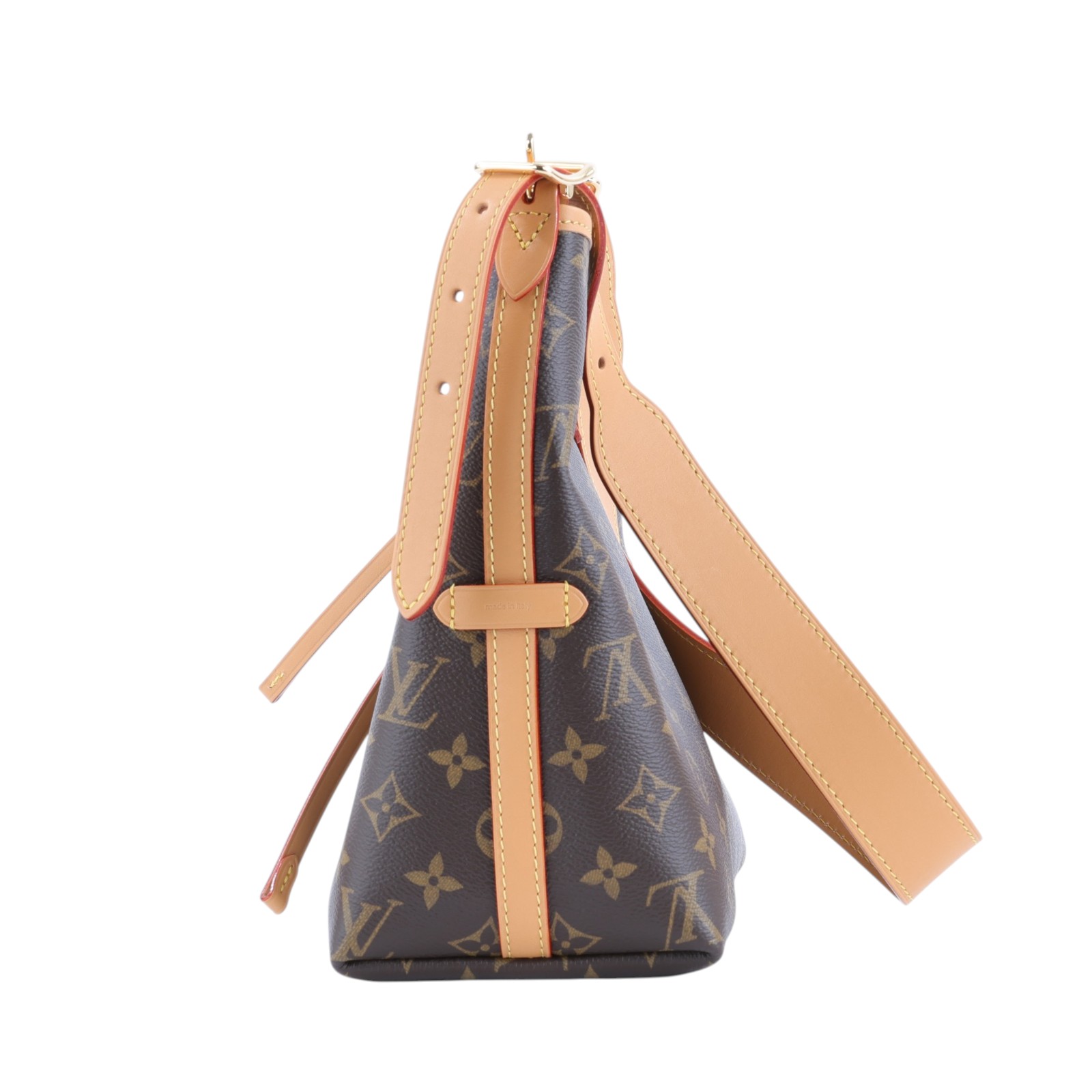 路易威登 LOUIS VUITTON CarryAll PM 原花 肩背包 M46203 晶片款 原花CARRYALL PM 原廠盒子/防塵袋/內袋