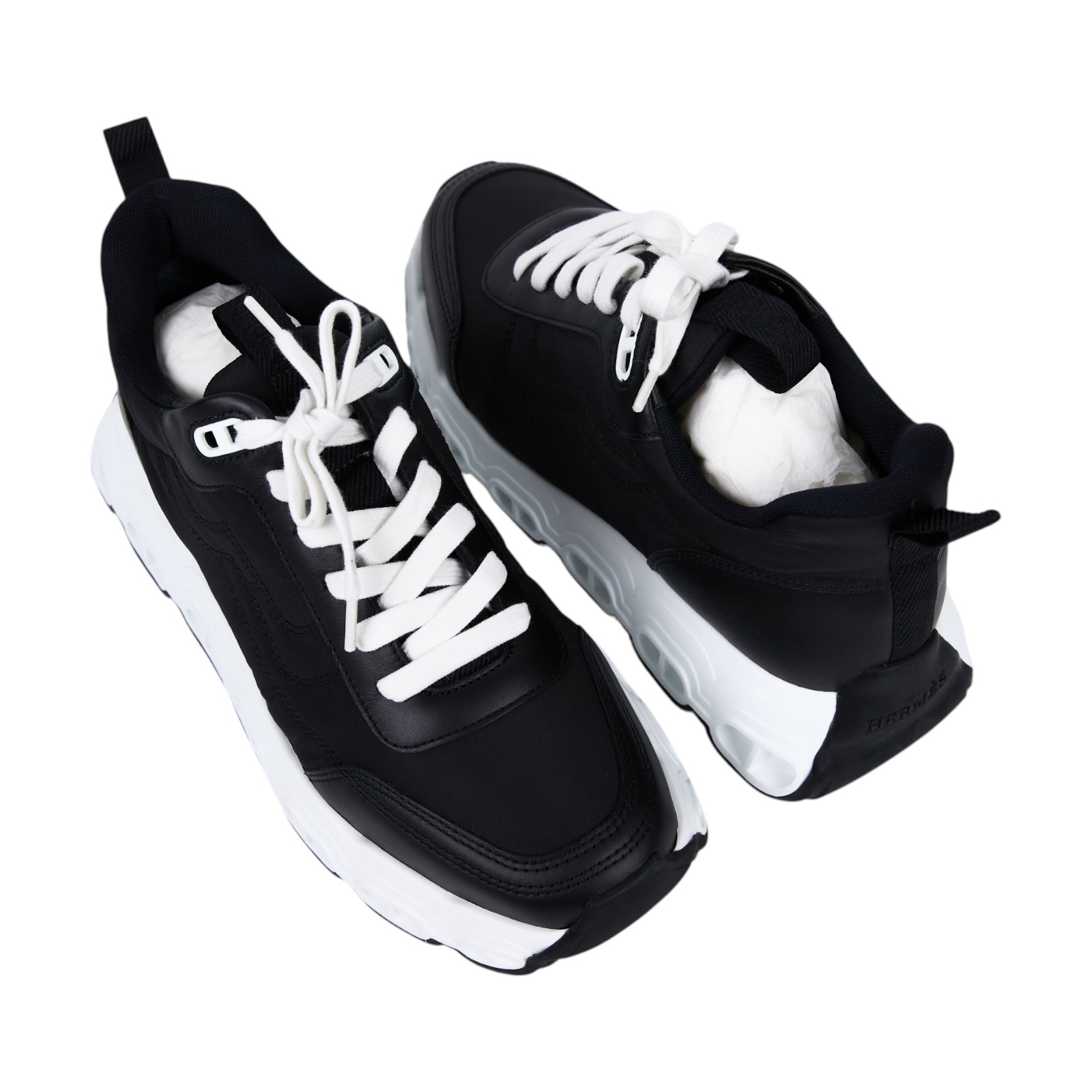 愛馬仕 Hermes Impulse 運動鞋 黑色 H261020Zv02385 H241214Z  原廠盒子/防塵袋2/替換鞋帶/購買證明