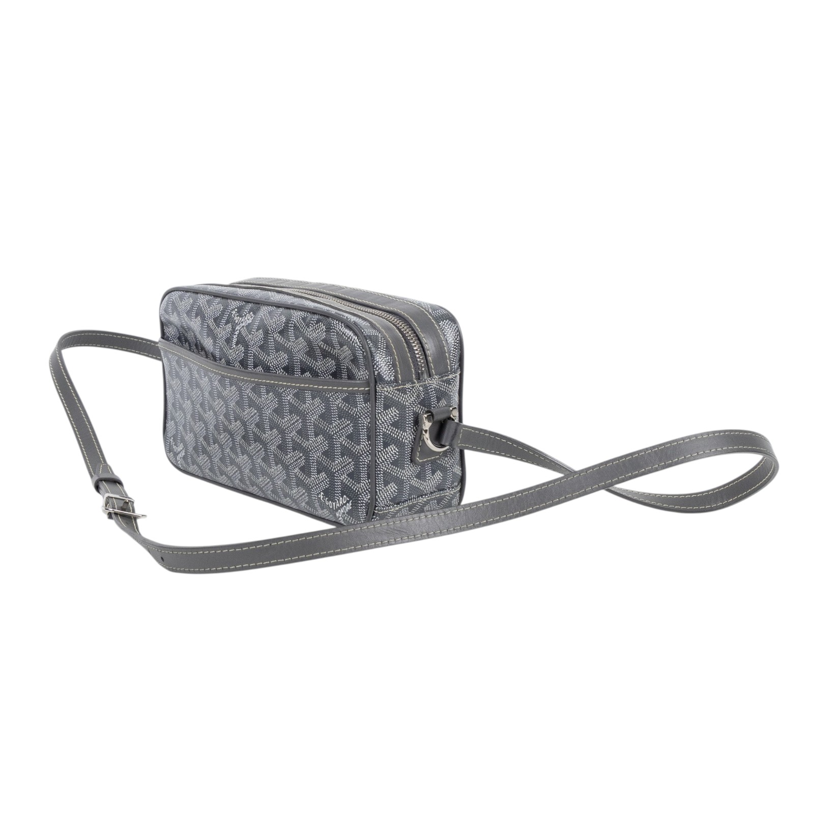 高雅德 GOYARD Cap-Vert PM Bag 肩背 斜背包 CAPVE2PMLTY 灰CAP-VERT PM 防塵袋