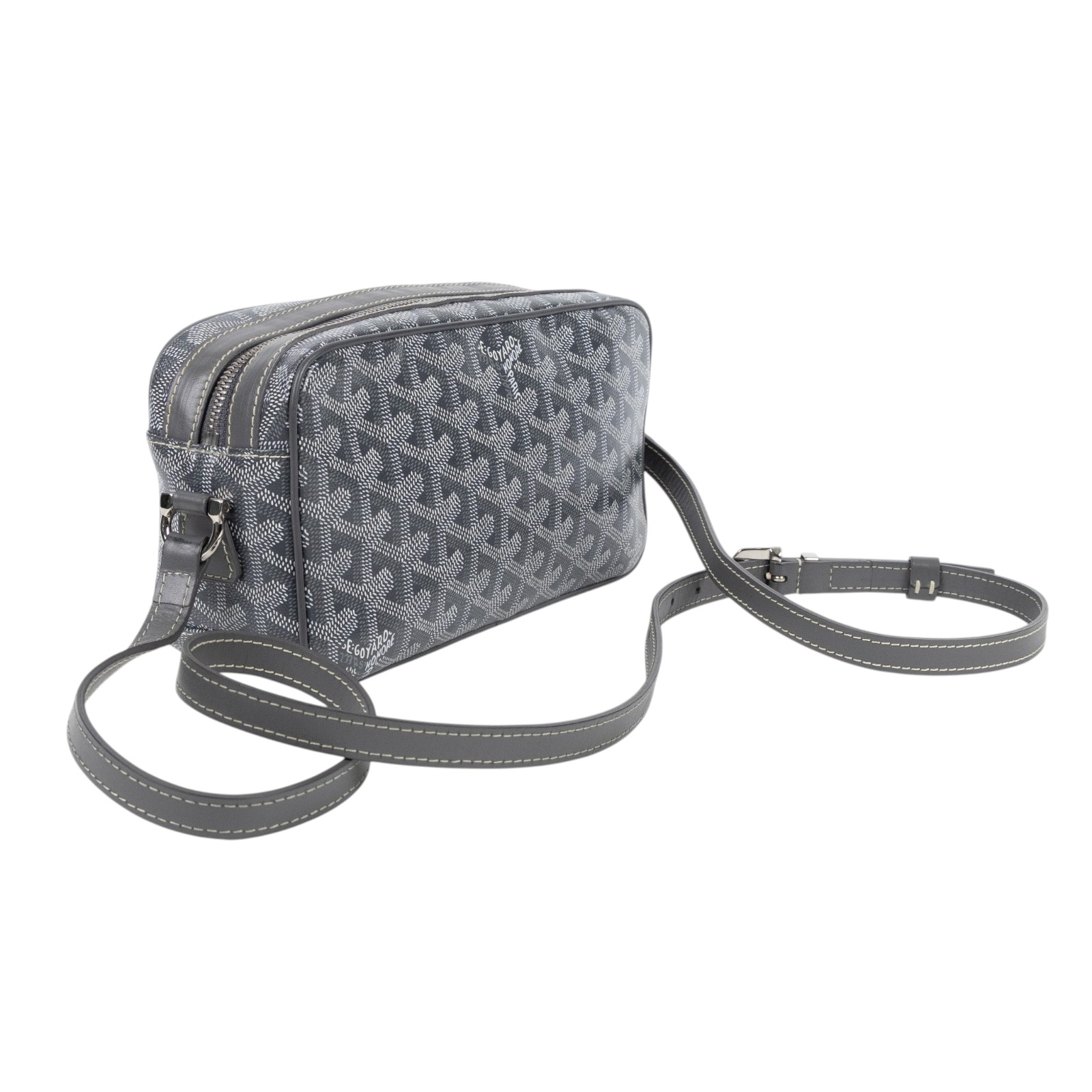 高雅德 GOYARD Cap-Vert PM Bag 肩背 斜背包 CAPVE2PMLTY 灰CAP-VERT PM 防塵袋