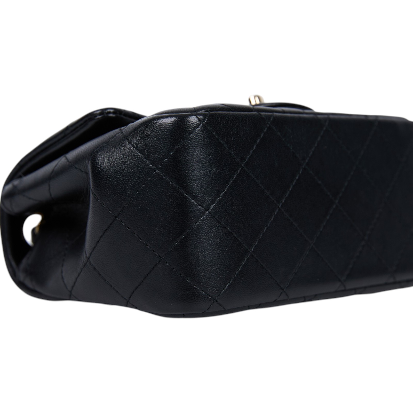 香奈兒 CHANEL CF 方形 迷你 口蓋包 A35200 晶片款 黑金COCO17 原廠盒子/防塵袋