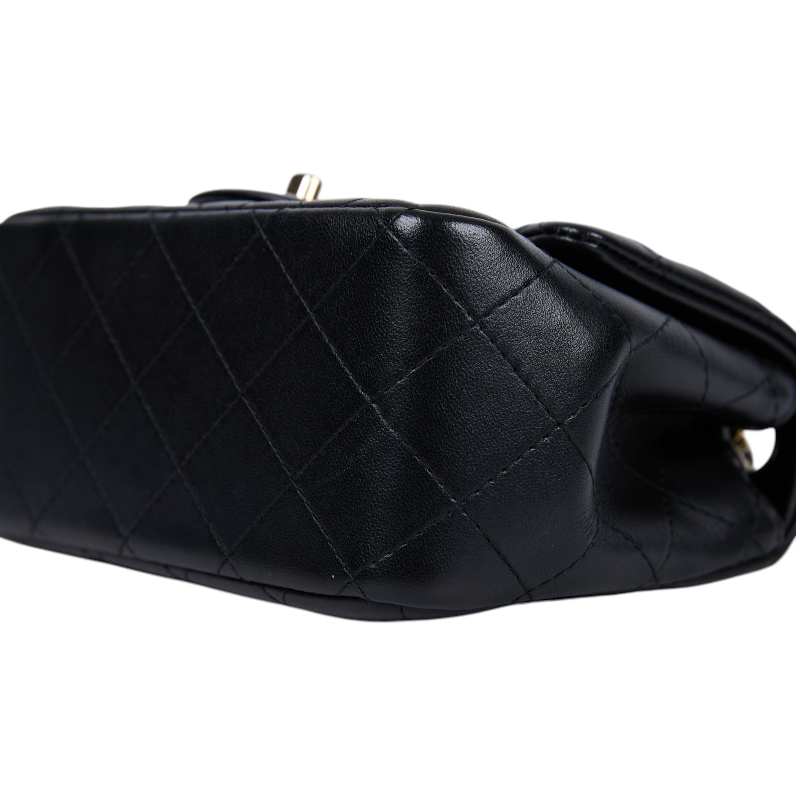 香奈兒 CHANEL CF 方形 迷你 口蓋包 A35200 晶片款 黑金COCO17 原廠盒子/防塵袋