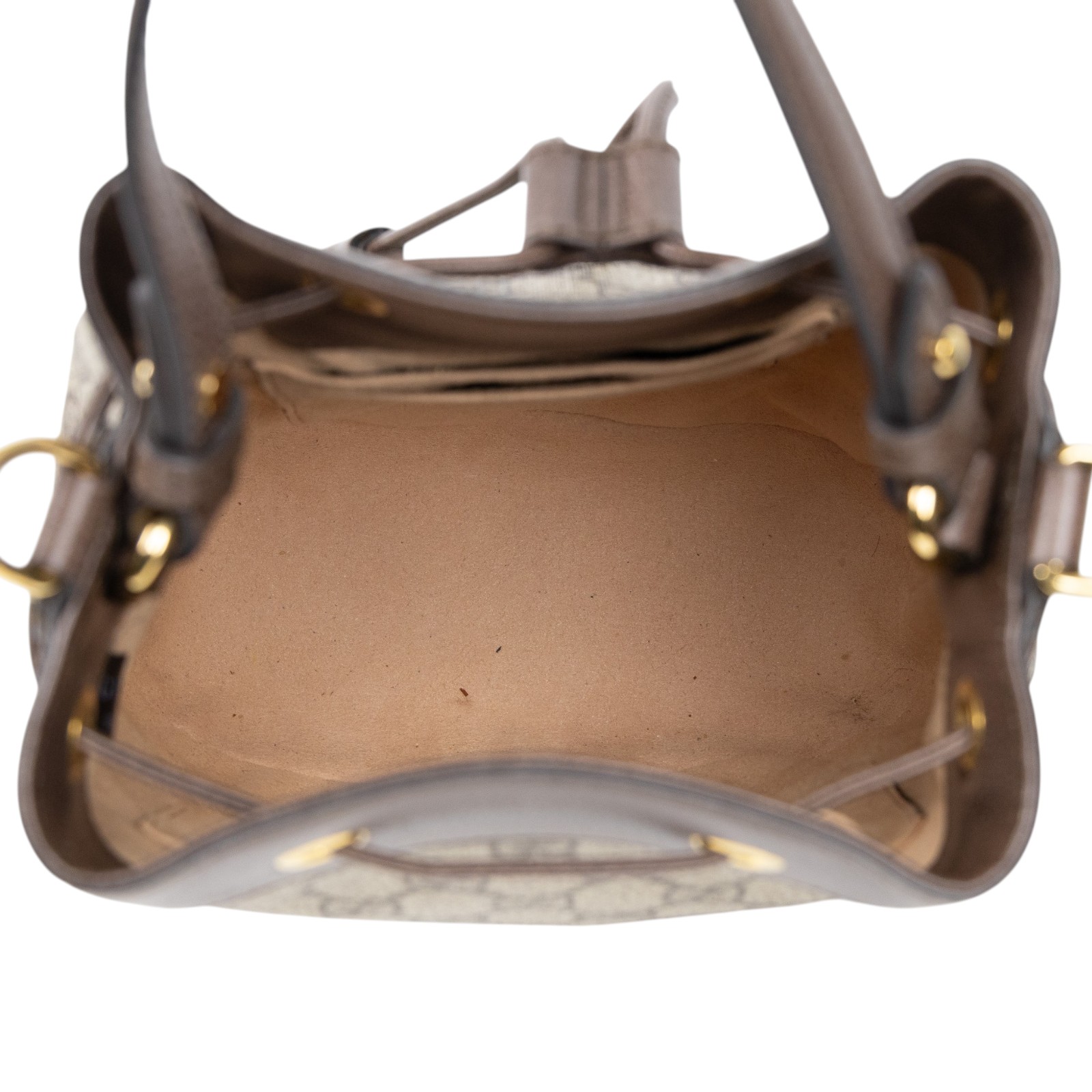 古馳 GUCCI Ophidia GG 小型 肩背 水桶袋 550621 96I3B 棕GG紋Ophidia水桶包 原廠盒子/防塵袋/背帶/購買證明