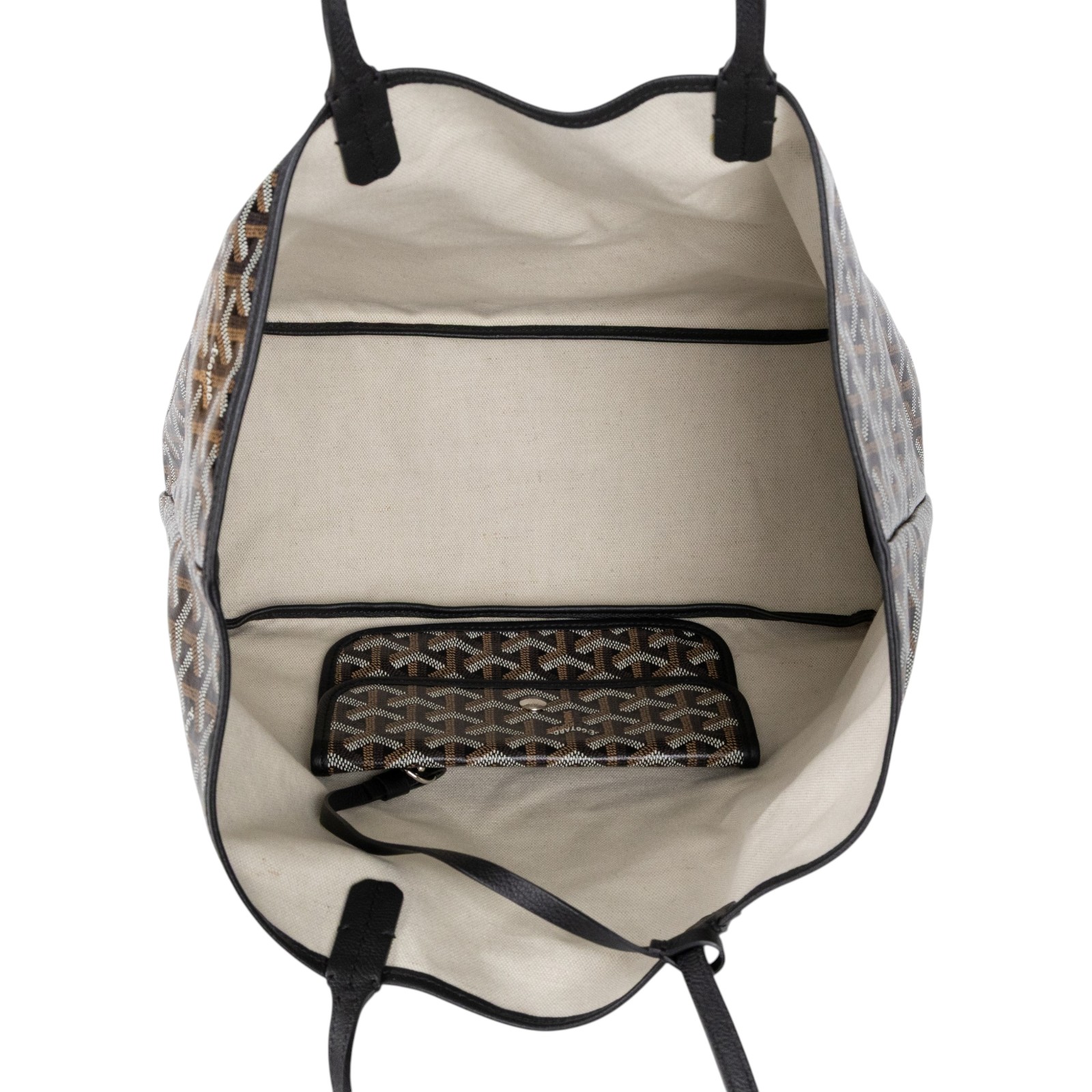 高雅德 GOYARD Saint Louis PM Bag 托特包 STLOUIPMLTY 黑SAINT LOUIS PM 防塵袋/內袋