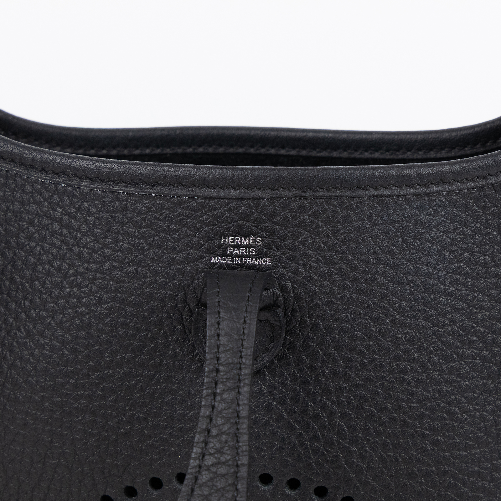 愛馬仕 Hermes Evelyne 16 Amazone bag 伊芙琳包 黑色 銀色五金 H069426CKAV /K BS 006 ZB  背帶/防塵袋2/購買證明/原廠盒子