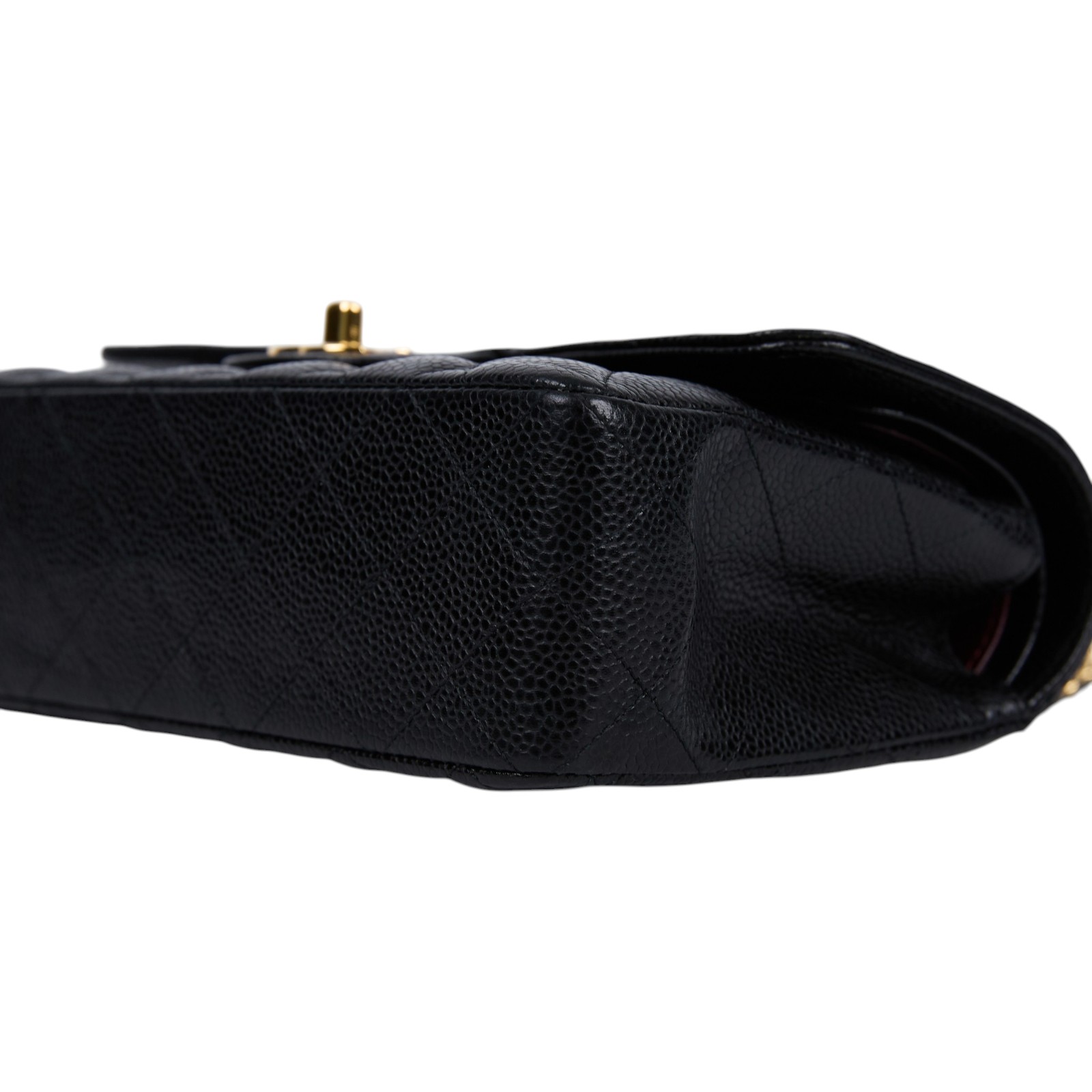 香奈兒 CHANEL CF 經典 小型 口蓋包 A01113 Y01864 黑金荔枝COCO23 原廠盒子/防塵袋/保證卡購買證明