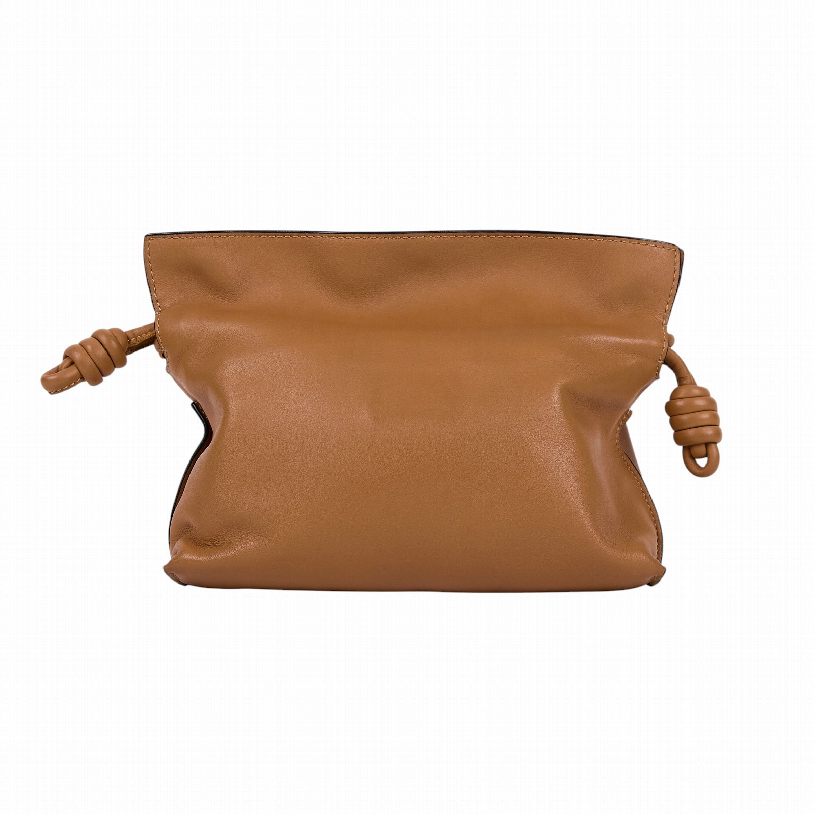 羅意威 LOEWE Mini Flamenco clutch 小牛皮 迷你 肩背包 A411FC2X73 焦糖FLAMENCO MINI 防塵袋
