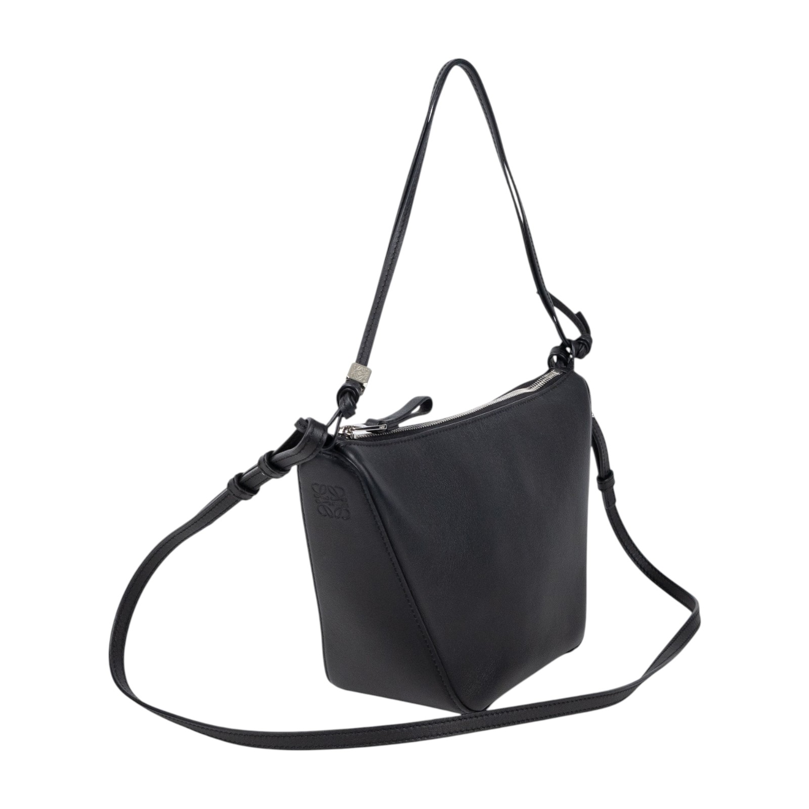 羅意威 LOEWE Mini Hammock Hobo bag 迷你 吊床包 A538G13X01 黑HAMMOCK HOBO MINI 防塵袋