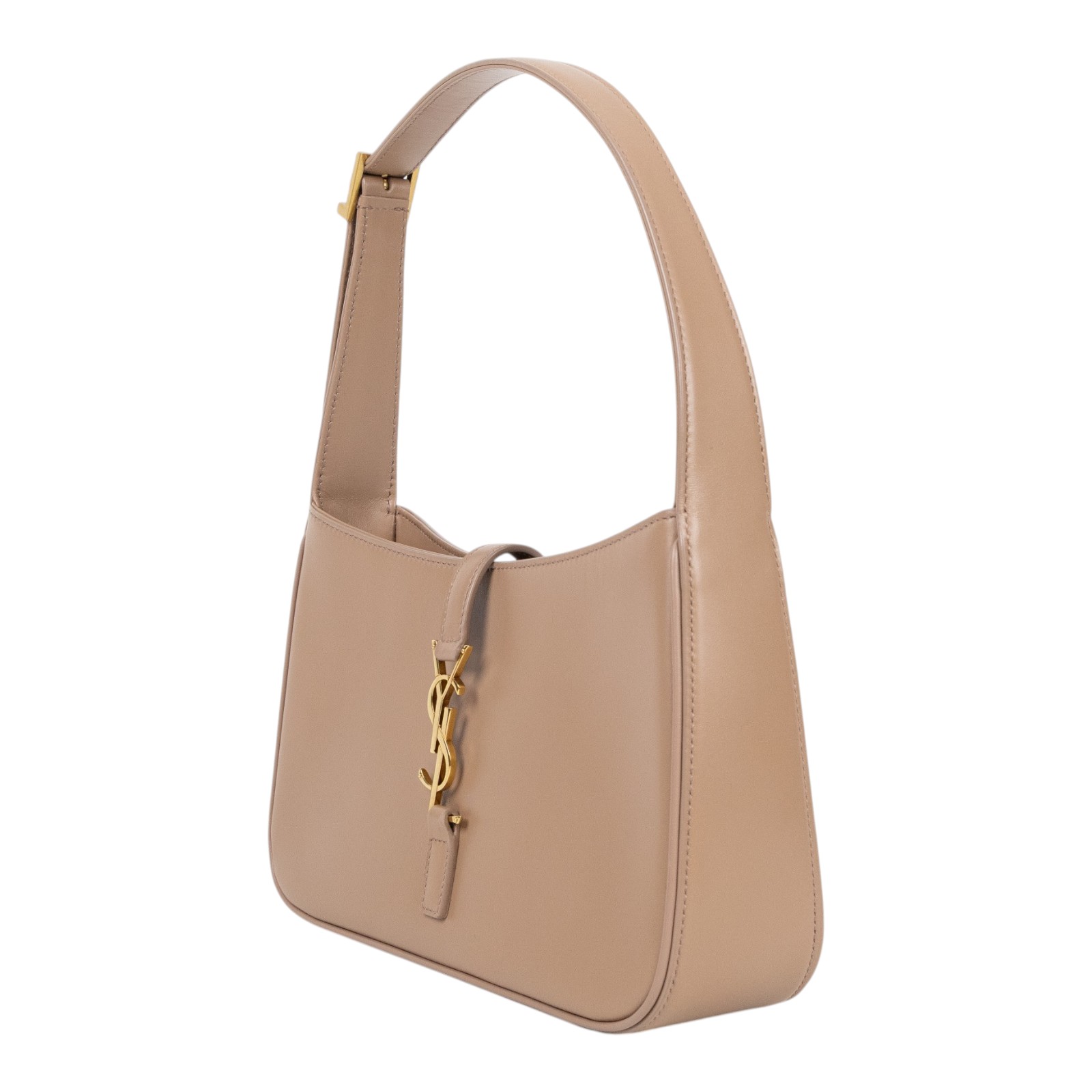 聖羅蘭 YSL SAINT LAURENT LE 5 À 7 滑面皮革 HOBO 手袋 手提包 6572282R20W 奶茶LE 5 À 7皮革HOBO 防塵袋