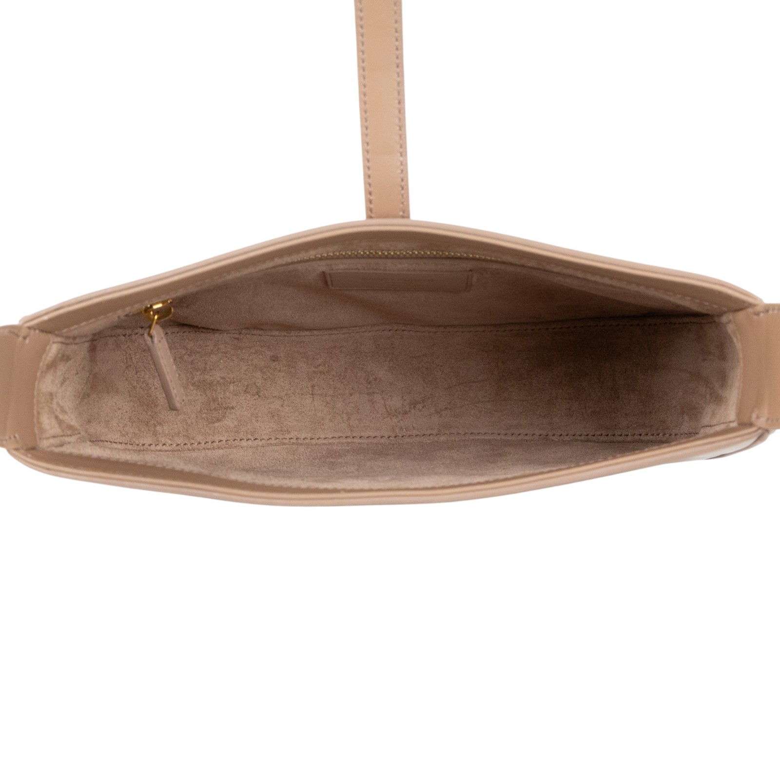 聖羅蘭 YSL SAINT LAURENT LE 5 À 7 滑面皮革 HOBO 手袋 手提包 6572282R20W 奶茶LE 5 À 7皮革HOBO 防塵袋