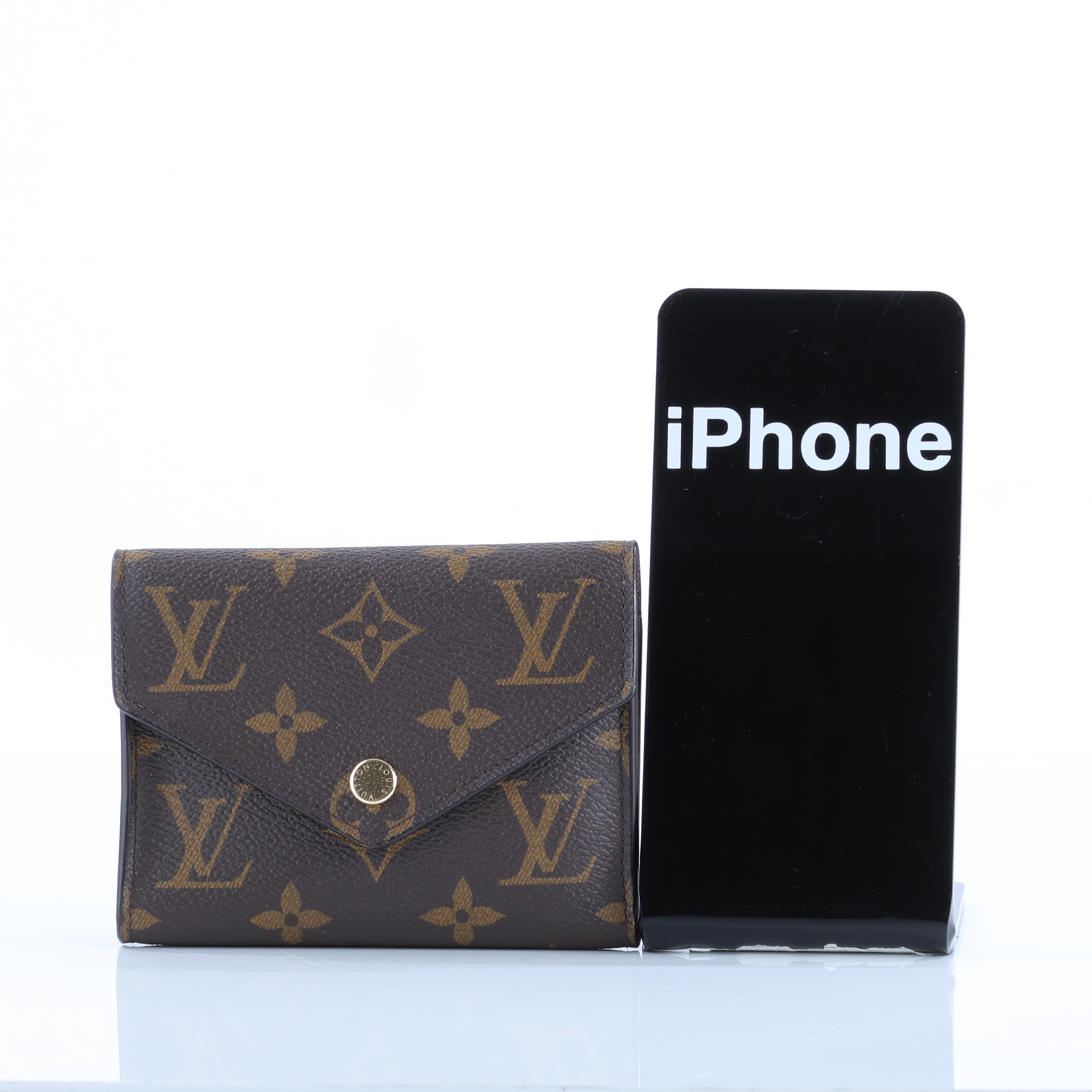 路易威登 LOUIS VUITTON Victorine 錢包 塗層帆布 Monogram M62472 晶片款  原廠盒子/防塵袋
