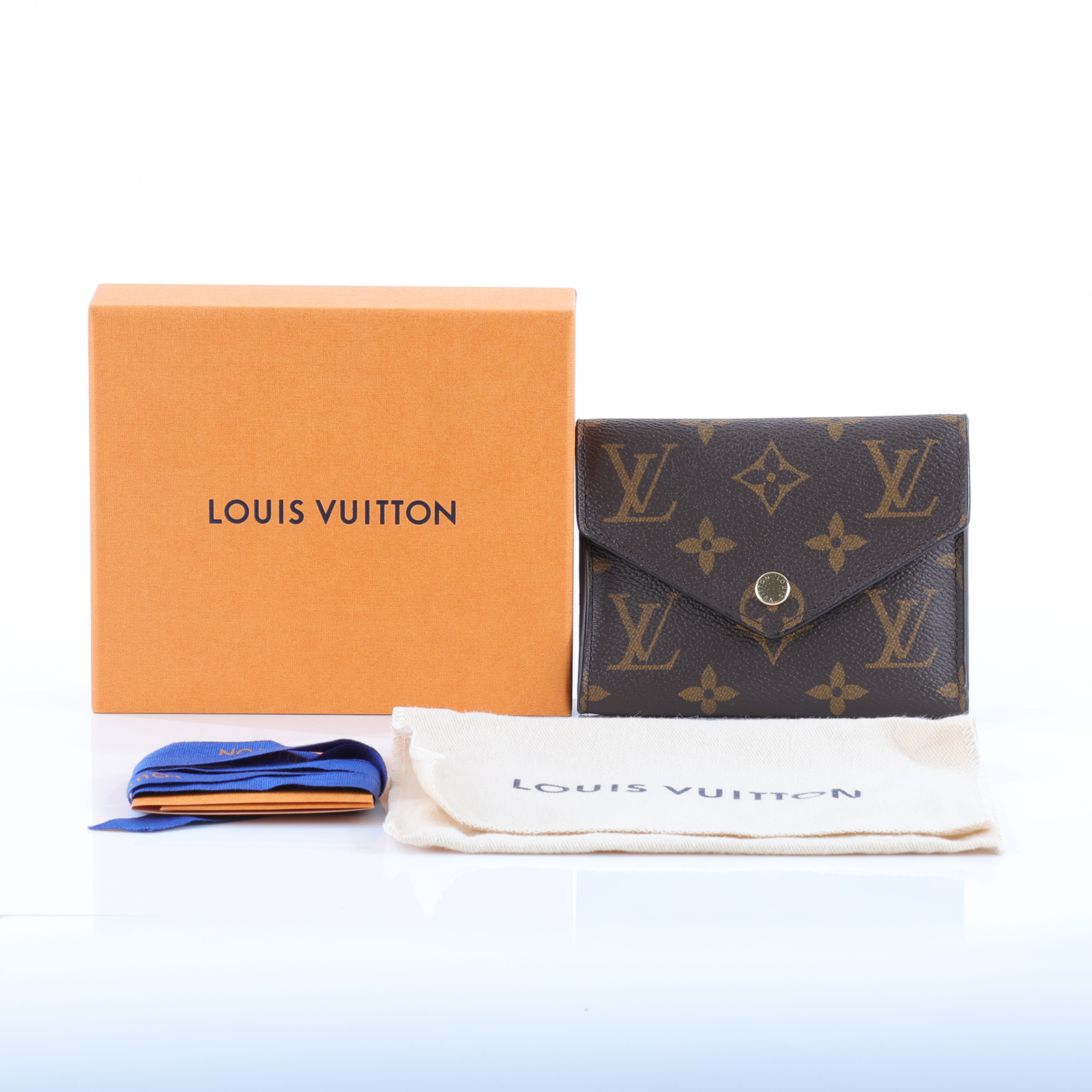 路易威登 LOUIS VUITTON Victorine 錢包 塗層帆布 Monogram M62472 晶片款  原廠盒子/防塵袋