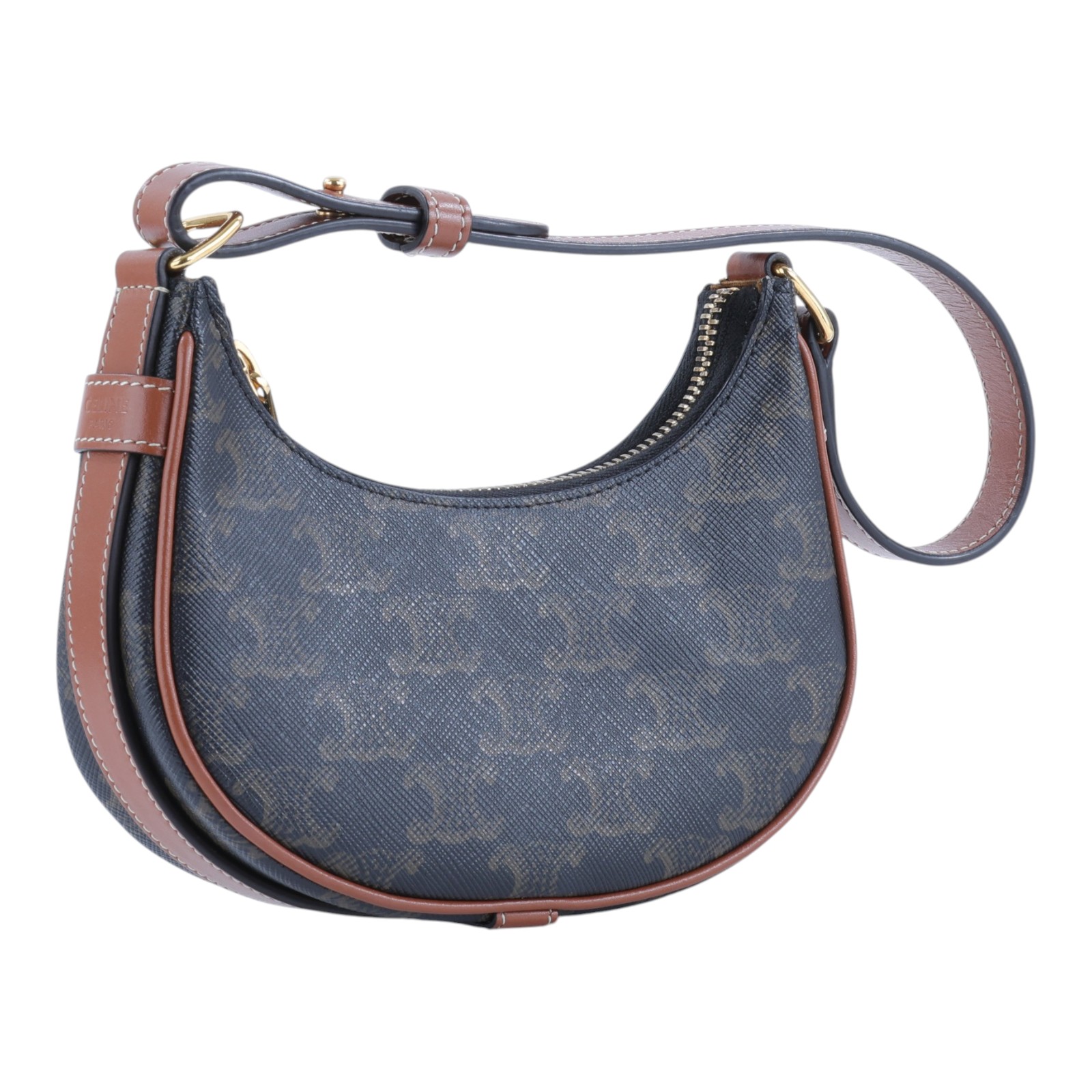 思琳 CELINE 平滑小牛皮 Ava 迷你型 肩背 手提包 10I602DS1 原花AVA肩背包MINI 原廠盒子/防塵袋/購買證明