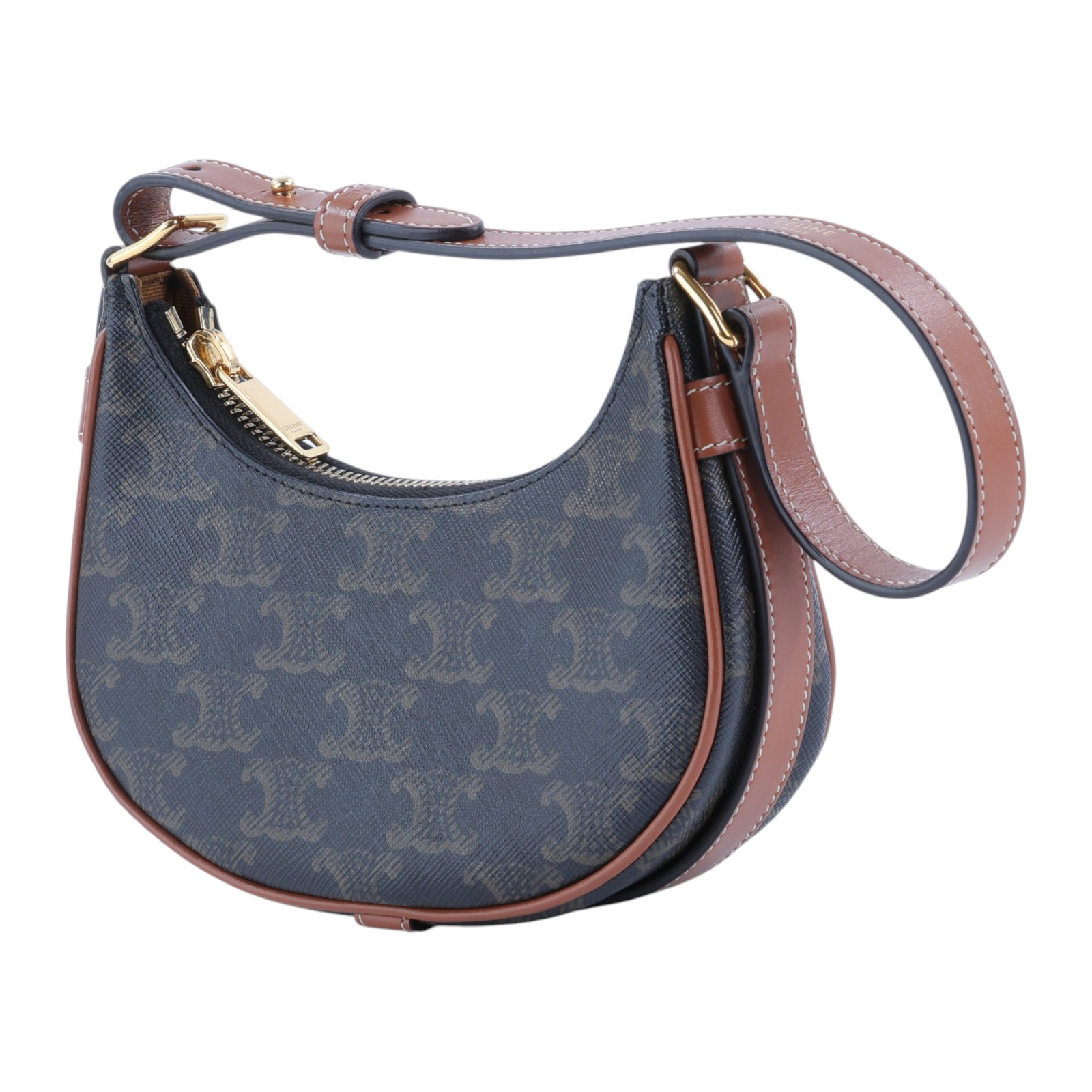 思琳 CELINE 平滑小牛皮 Ava 迷你型 肩背 手提包 10I602DS1 原花AVA肩背包MINI 原廠盒子/防塵袋/購買證明