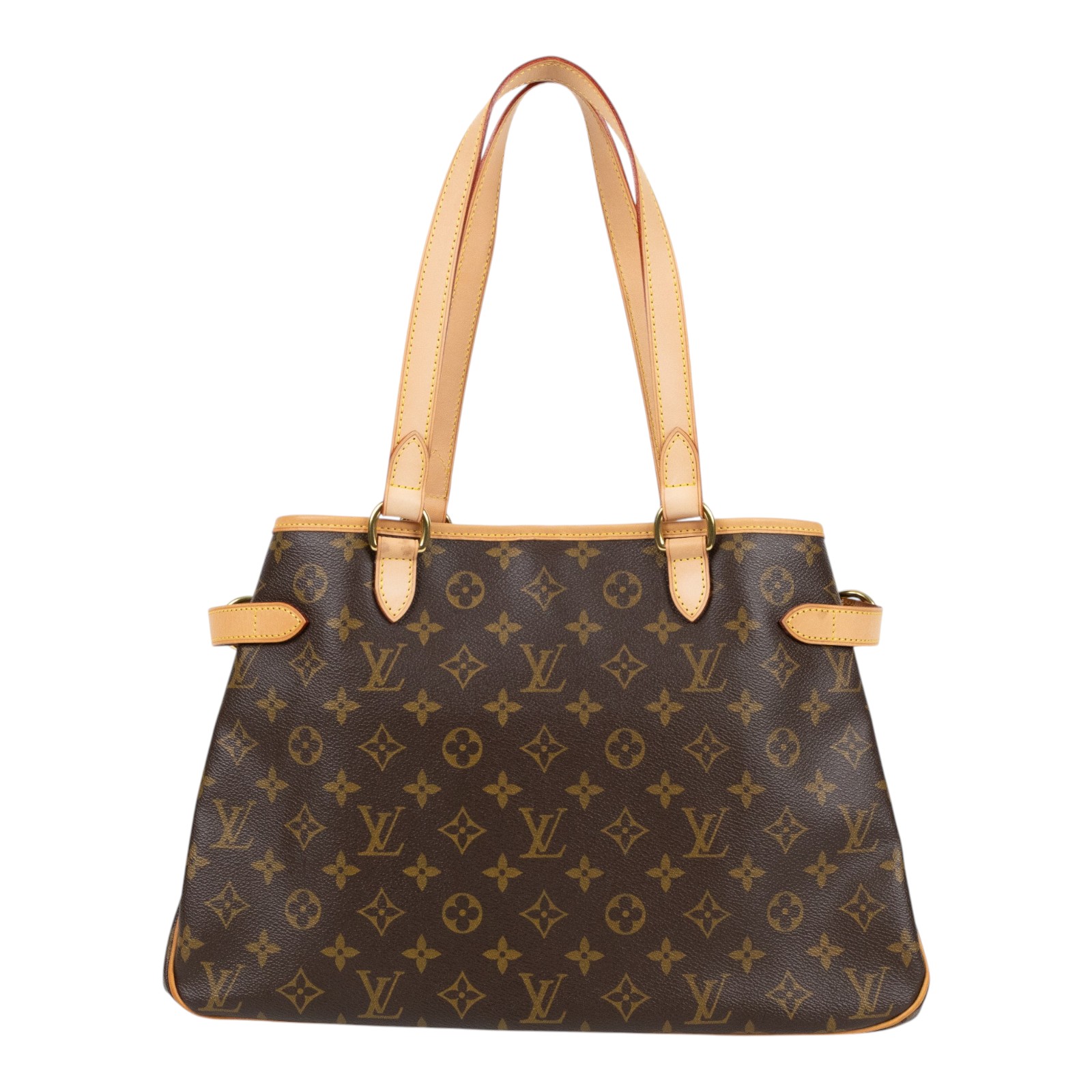 路易威登 LOUIS VUITTON Batignolles 原花 肩背 名媛包 橫式手提包 M51154  防塵袋