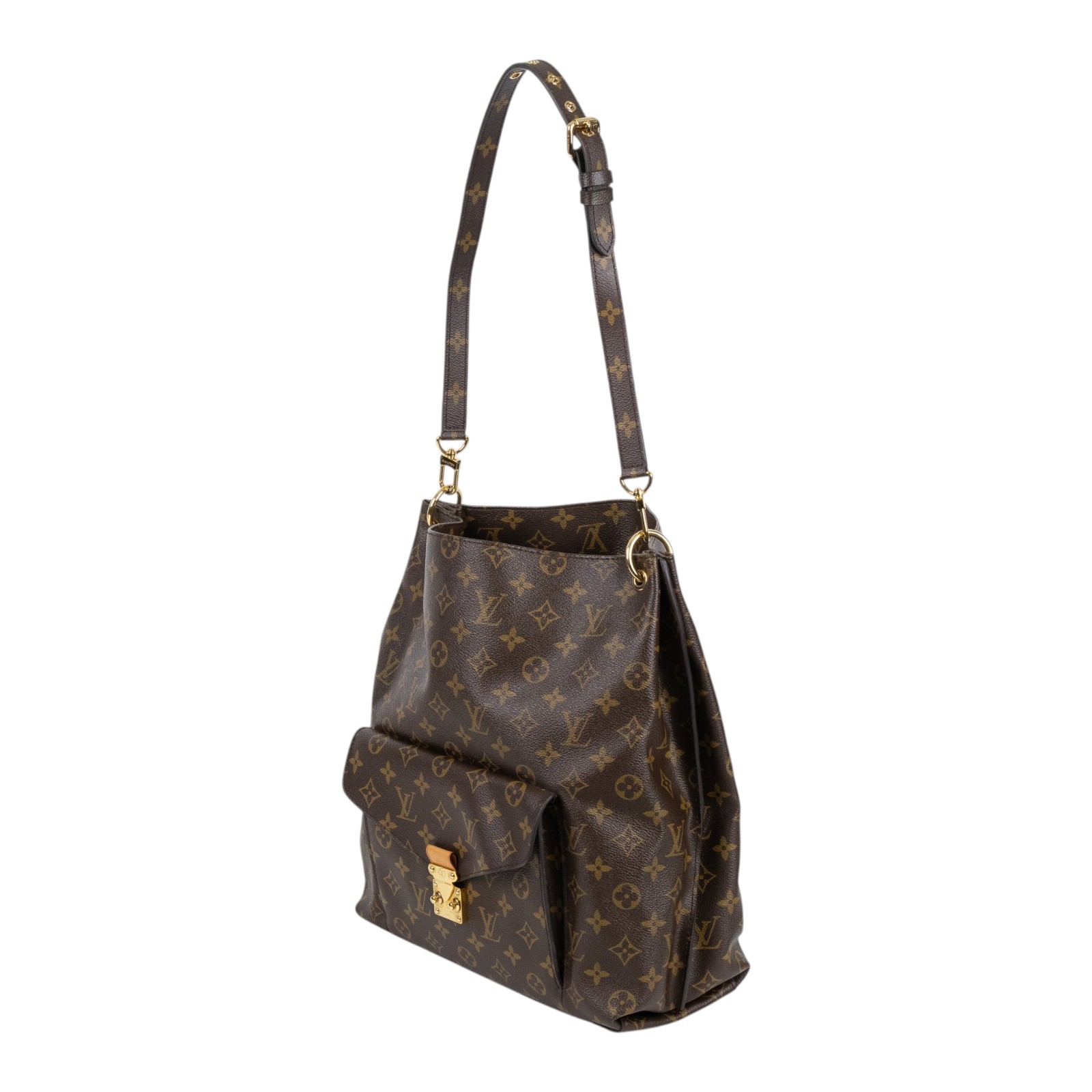 路易威登 LOUIS VUITTON Metis 手提包 經典帆布 M40781 原花Metis肩背包 防塵袋/背帶/購買證明