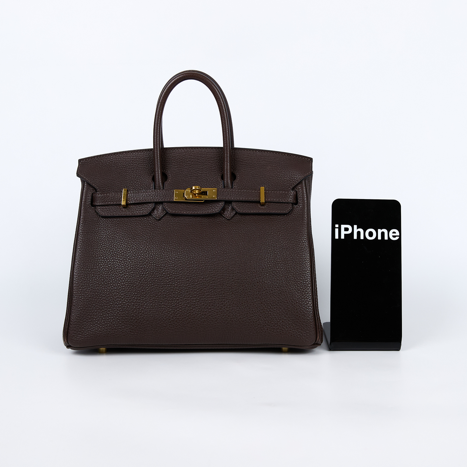 愛馬仕 Hermes Birkin Bag 柏金包 25 BK25 T SA 004 PY  原廠盒子/防塵袋/背帶/鎖組/購買證明影本/雨衣