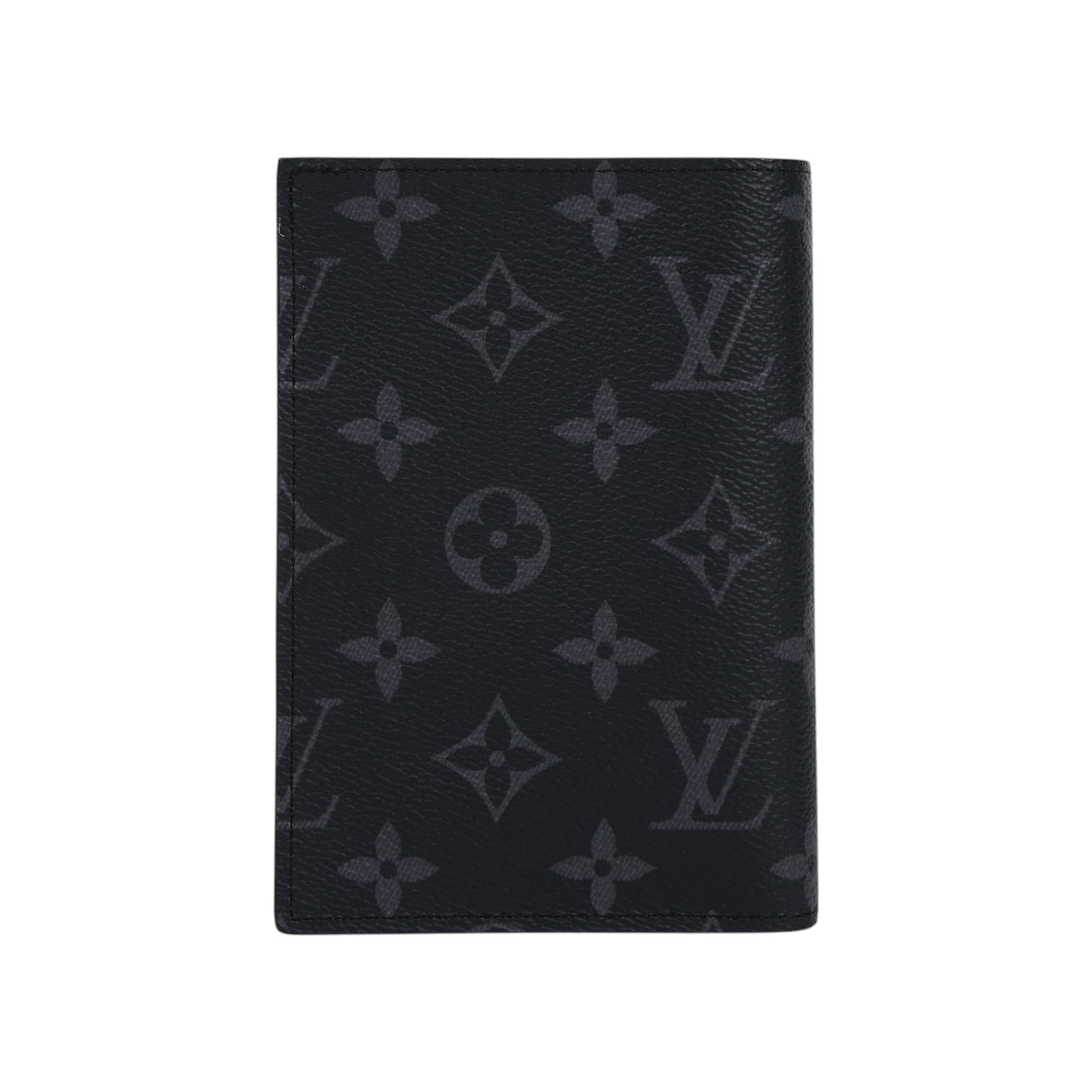 路易威登 LOUIS VUITTON 護照封套 帆布 黑色 M64501 晶片款 黑原花護照夾 原廠盒子/防塵袋