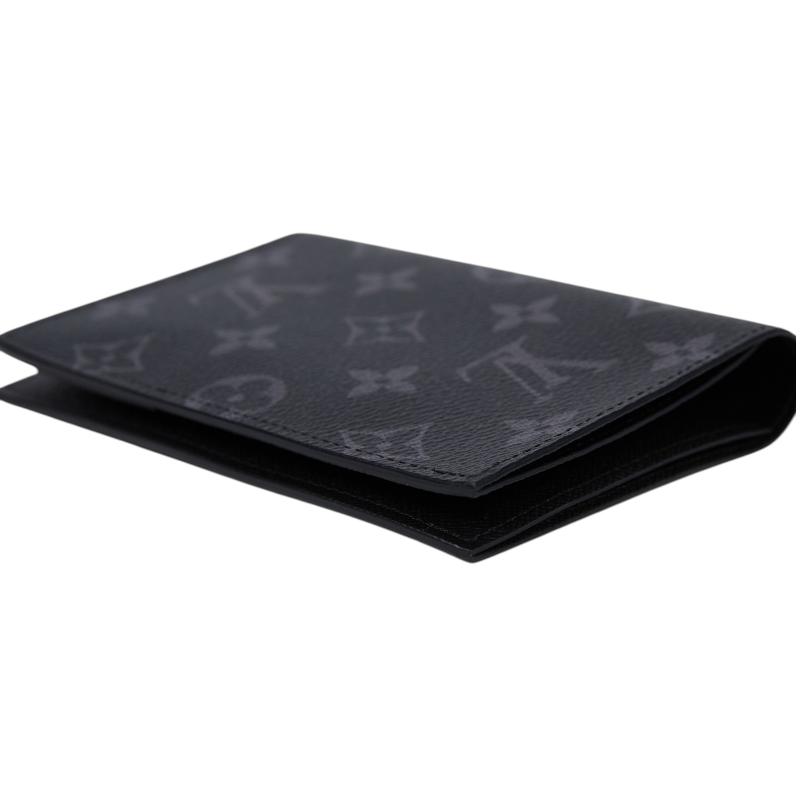 路易威登 LOUIS VUITTON 護照封套 帆布 黑色 M64501 晶片款 黑原花護照夾 原廠盒子/防塵袋