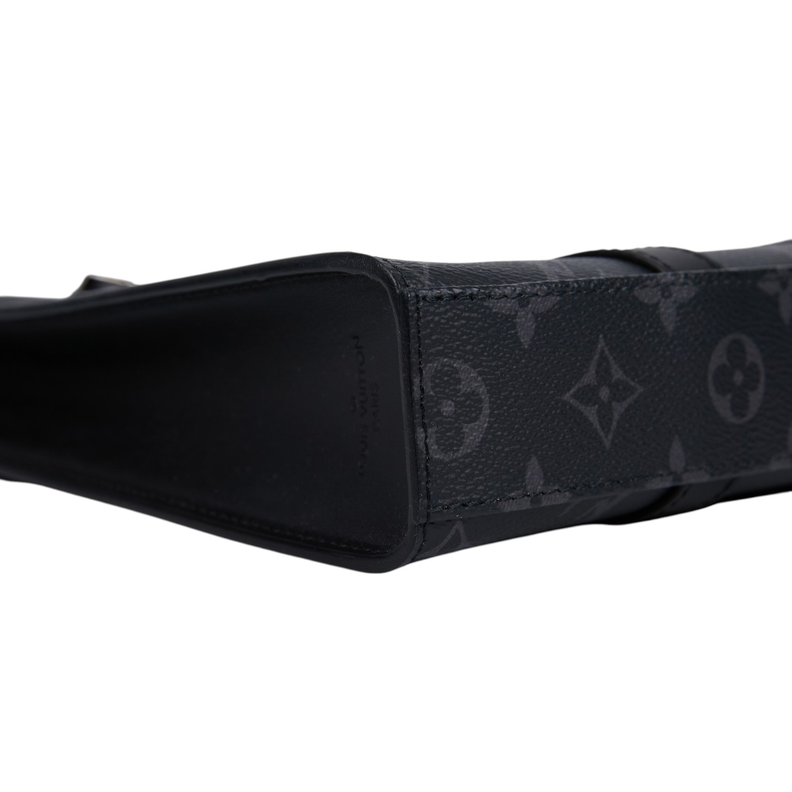 路易威登 LOUIS VUITTON Sac Plat Cross 手提包 肩背包 斜背包 公事包 M46098 晶片款  原廠盒子/背帶T/防塵袋/購買證明