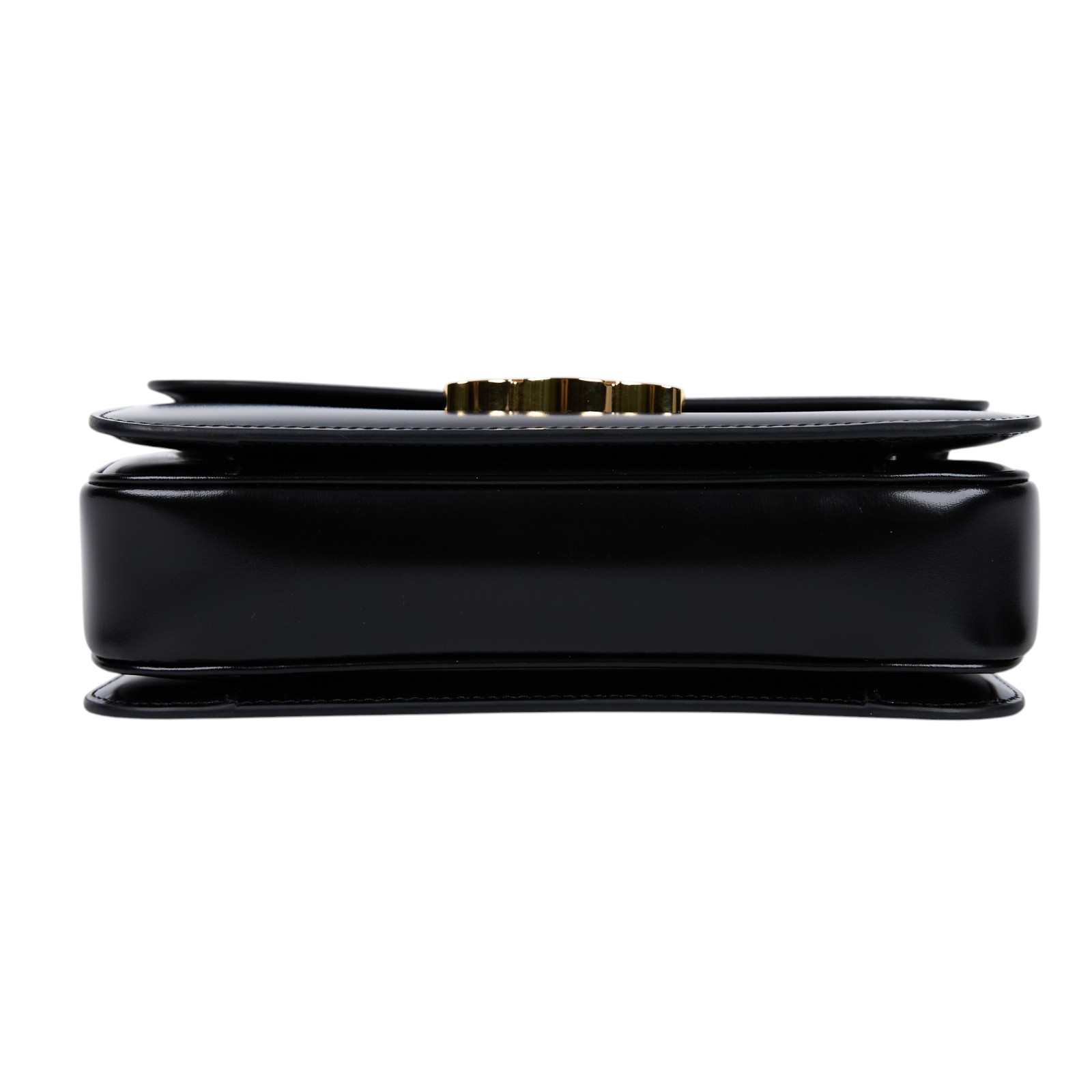 思琳 CELINE 亮面牛皮革 Classique Triomphe 凱旋門 肩背包 187363BF4  原廠盒子/防塵袋/購買證明