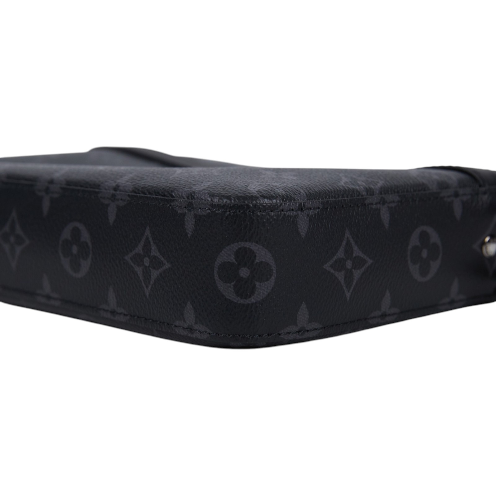 路易威登 LOUIS VUITTON Trio 郵差包 肩背包 斜背包 M26052 黑原花拚綠Trio 郵差包 背帶/內袋2