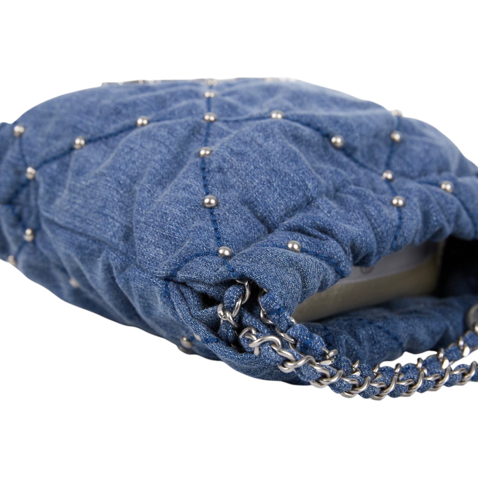 香奈兒 CHANEL 22 迷你 束口包 AS3980 晶片款 牛仔鉚釘22包MINI 新版 防塵袋/背帶