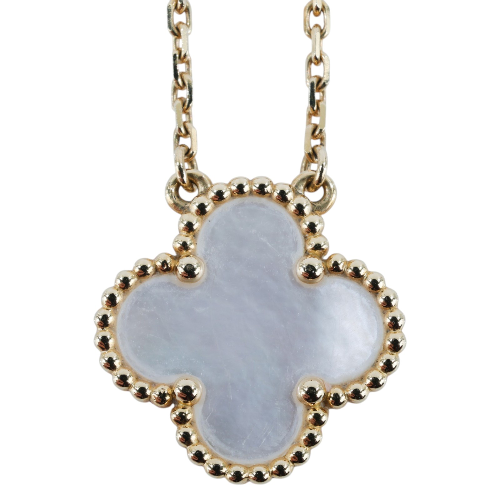 梵克雅寶 Van Cleef & Arpels Vintage Alhambra 吊墜 小型 vcara45900  原廠盒子/防塵袋/保證卡