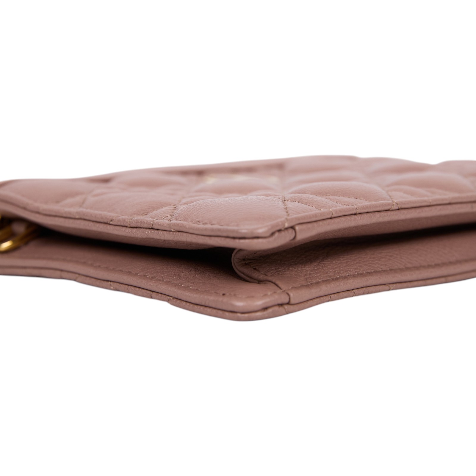 迪奧 CHRISTIAN DIOR Caro Pouch With Chain 拉鍊 鏈帶包 S5106UWHC  防塵袋/背帶