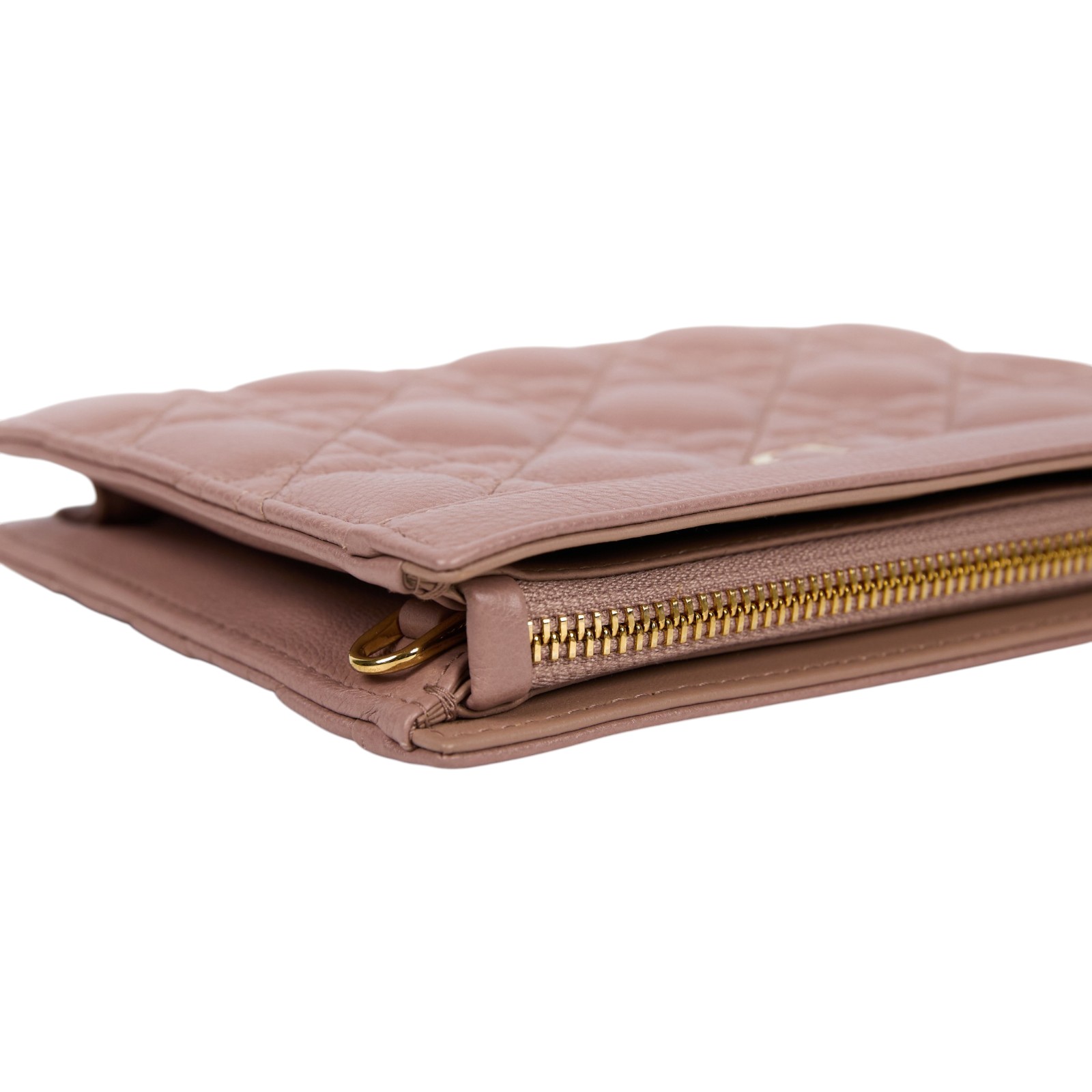 迪奧 CHRISTIAN DIOR Caro Pouch With Chain 拉鍊 鏈帶包 S5106UWHC  防塵袋/背帶