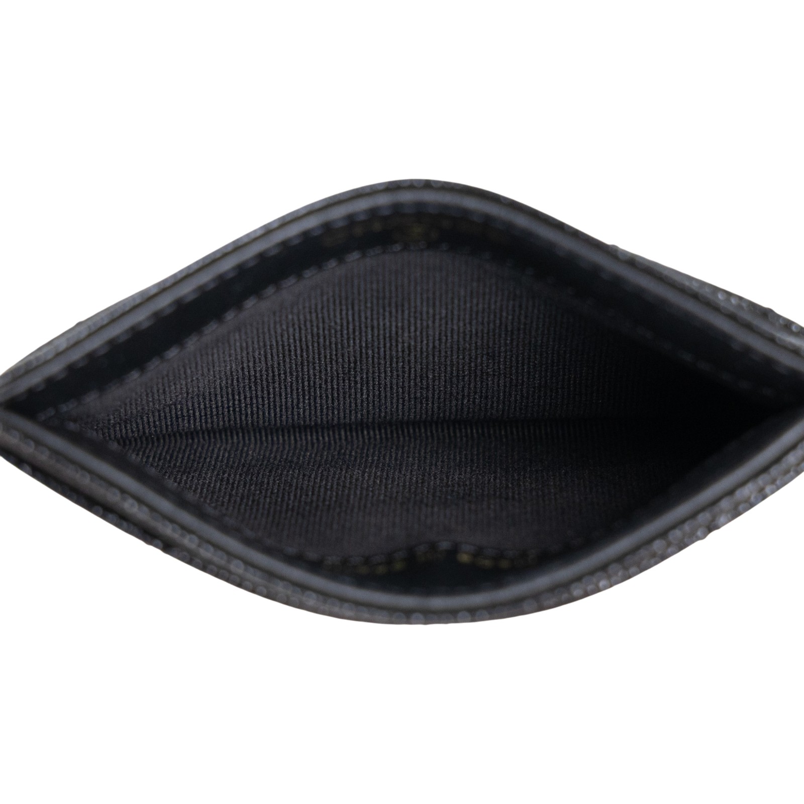 香奈兒 CHANEL CC LOGO 經典卡片夾 AP0213 晶片款 黑金荔枝雕花雙卡夾 原廠盒子/防塵袋