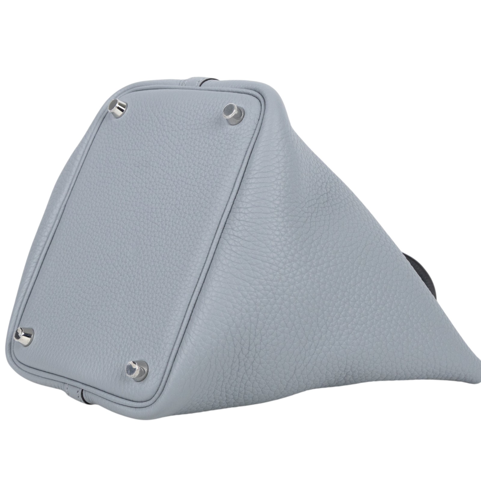 愛馬仕 Hermes Picotin Lock 18 菜籃子包 銀色五金 木偶灰 H056289CKP0 /K PU 002 NI  原廠盒子/防塵袋2/鎖組/購買證明