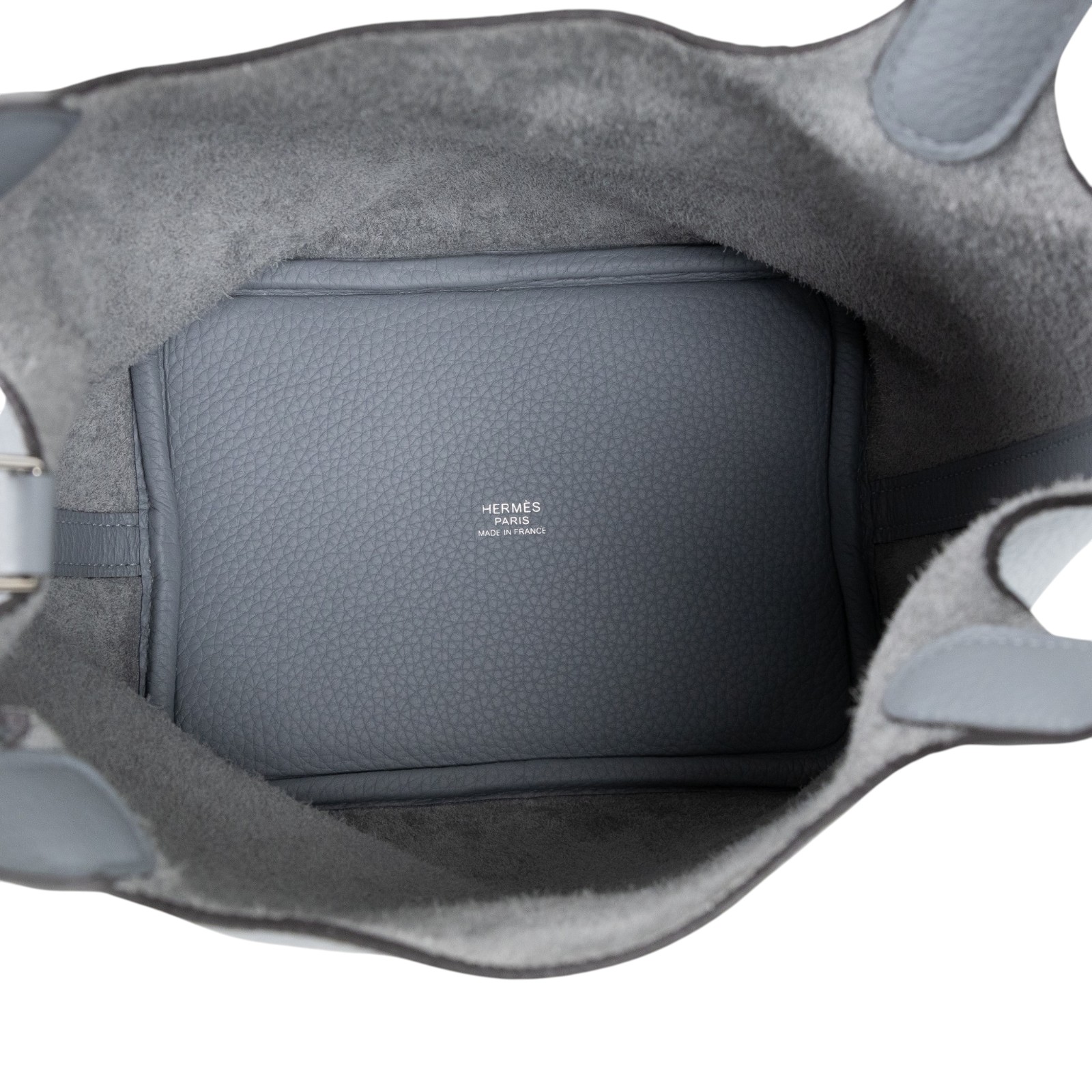 愛馬仕 Hermes Picotin Lock 18 菜籃子包 銀色五金 木偶灰 H056289CKP0 /K PU 002 NI  原廠盒子/防塵袋2/鎖組/購買證明