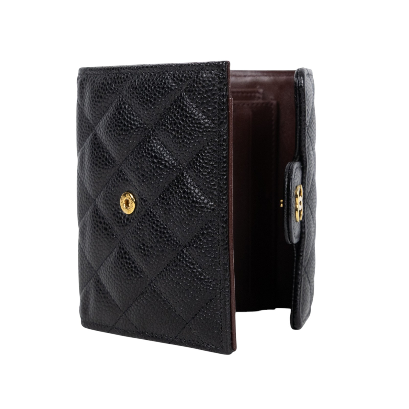 香奈兒 CHANEL 經典 小型 口蓋 皮夾 短夾  AP0231 晶片款 黑荔枝COCO短夾 原廠盒子/防塵袋