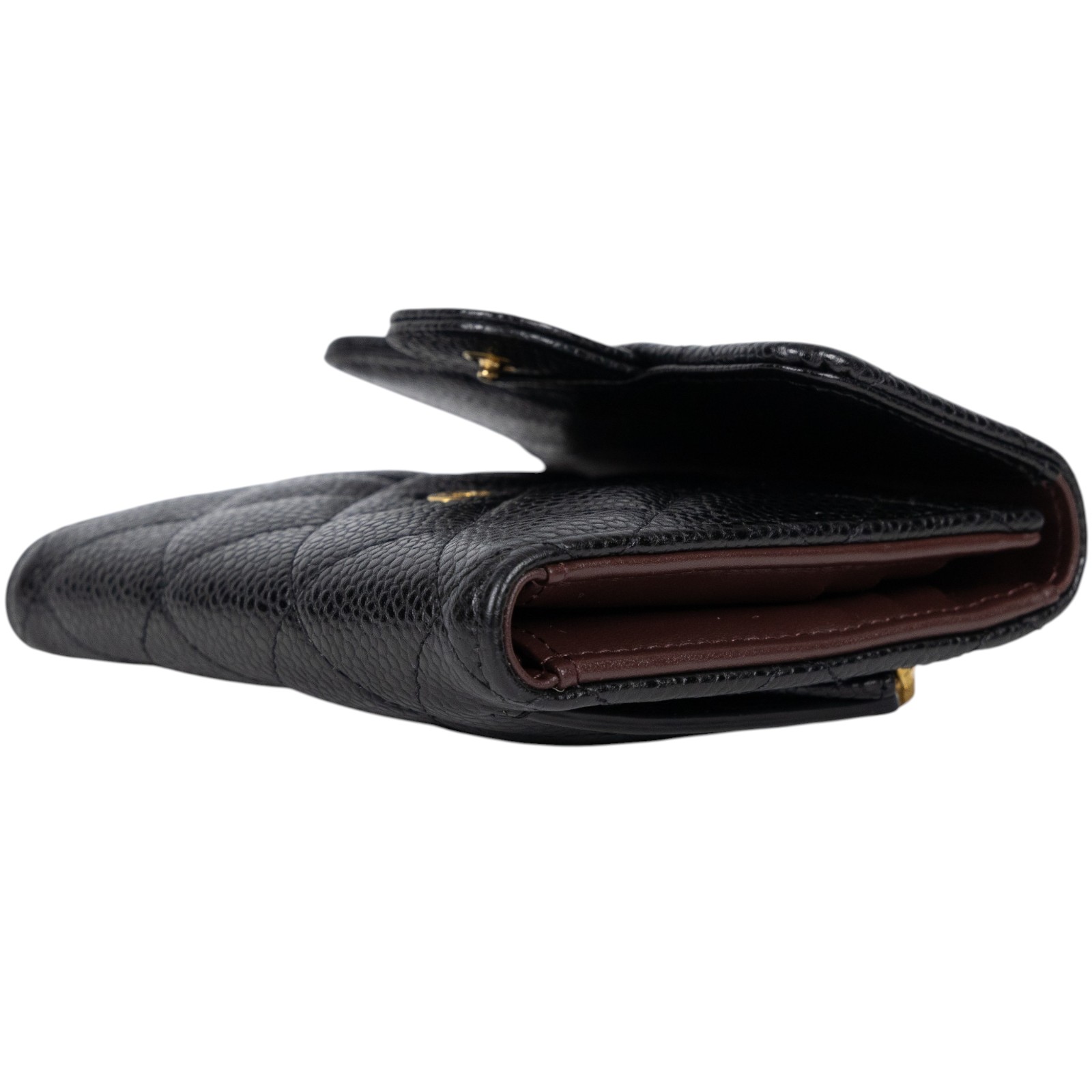 香奈兒 CHANEL 經典 小型 口蓋 皮夾 短夾  AP0231 晶片款 黑荔枝COCO短夾 原廠盒子/防塵袋