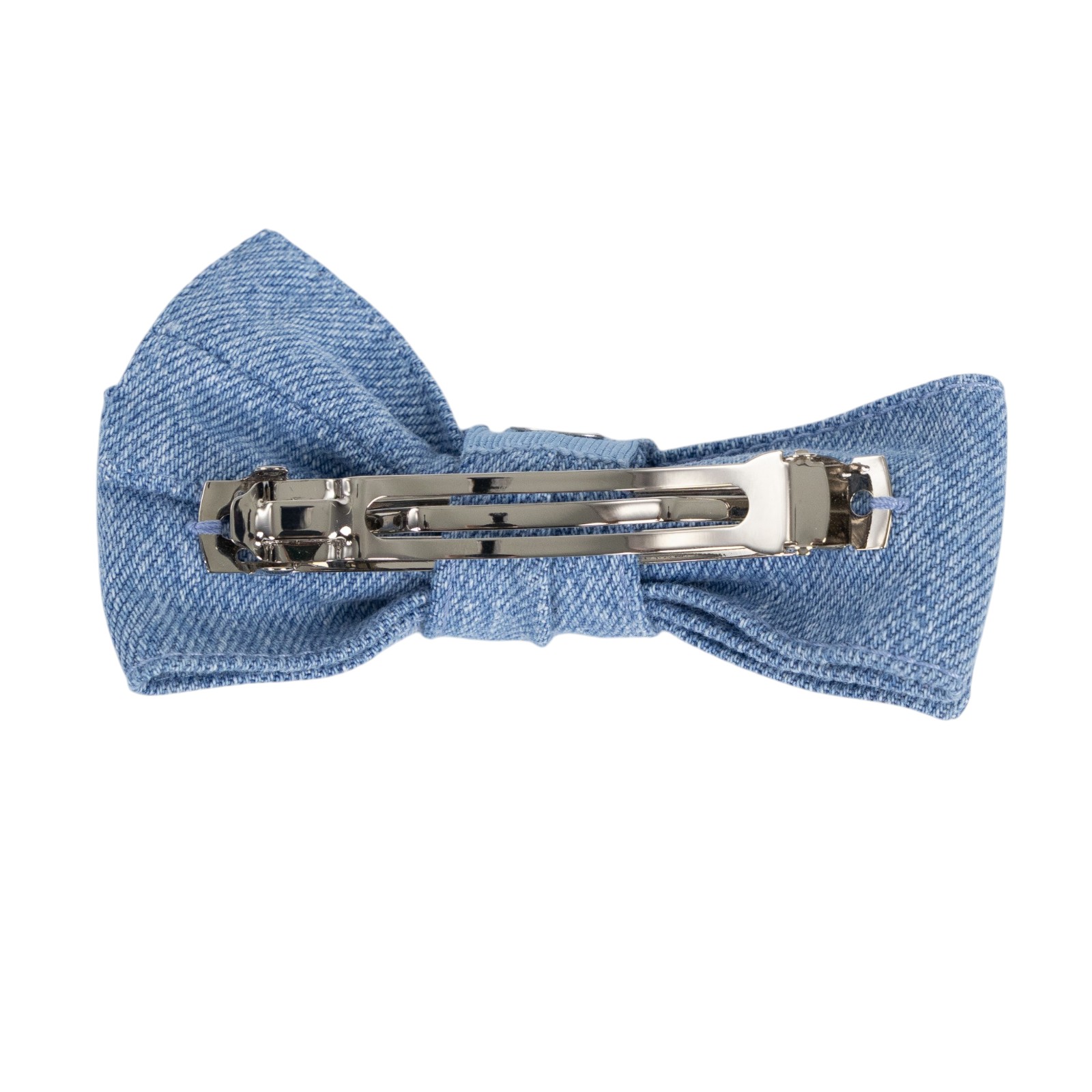 香奈兒 CHANEL 髮夾 AAB661 B23096 牛仔蝴蝶結髮夾 原廠盒子