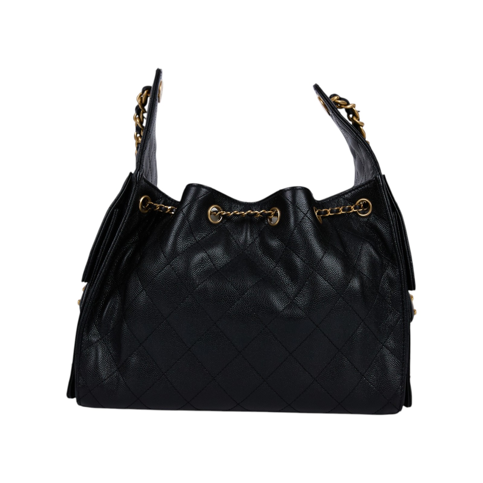 香奈兒 CHANEL 25 小型包 粒面牛皮 AS5293 B20304 晶片款 黑荔枝25包 小號 原廠盒子/防塵袋