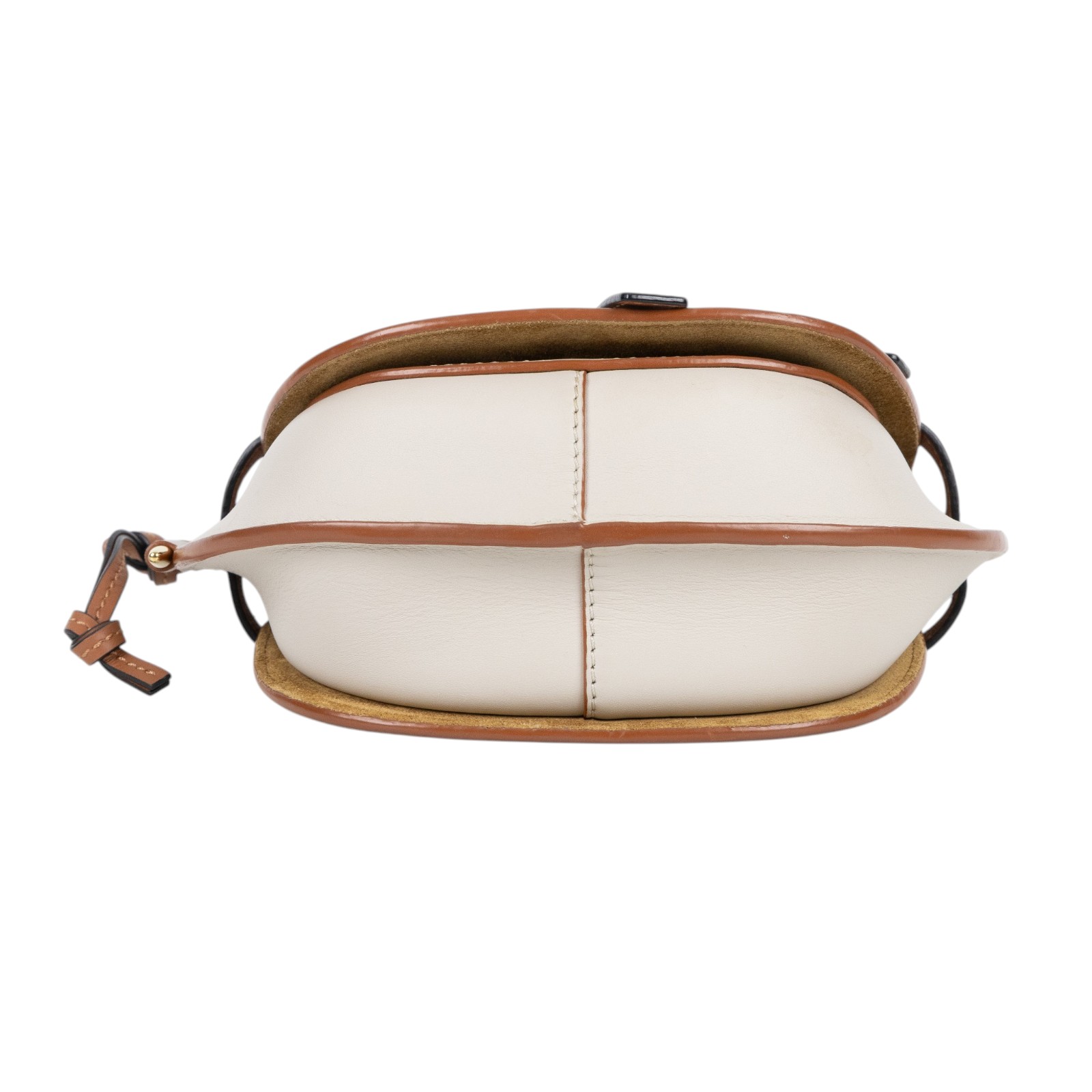 羅意威 LOEWE Mini Gate Dual bag 迷你 小牛皮 肩背包 A650N46X12 淺灰拚焦糖GATE MINI 原廠盒子/防塵袋