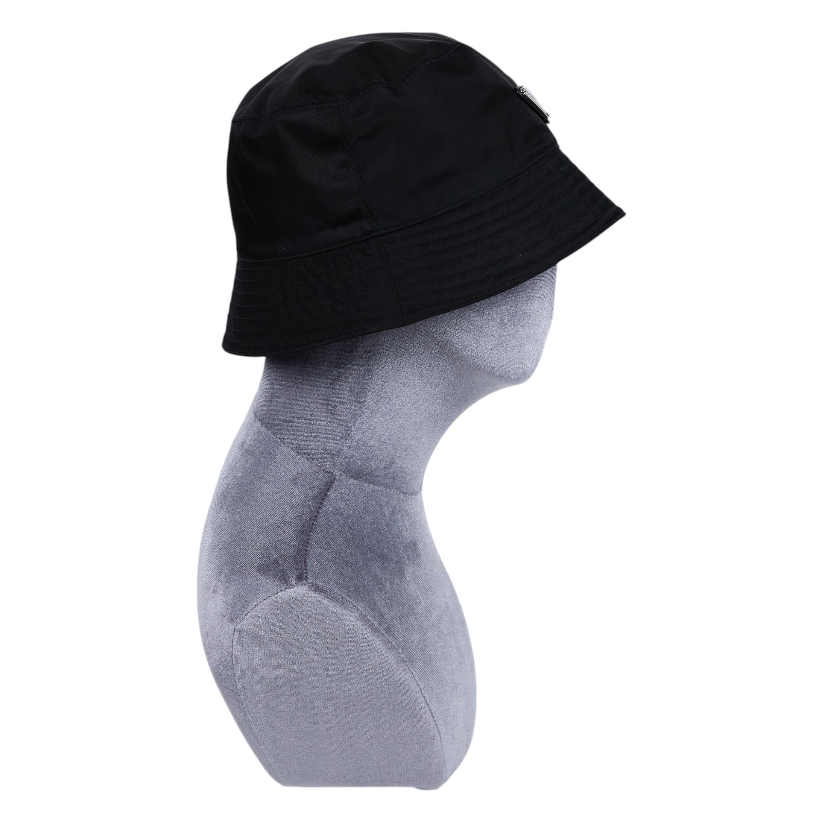 普拉達 PRADA Re-Nylon 漁夫帽 1HC137_2DMI_M 黑漁夫帽#M 無附屬品