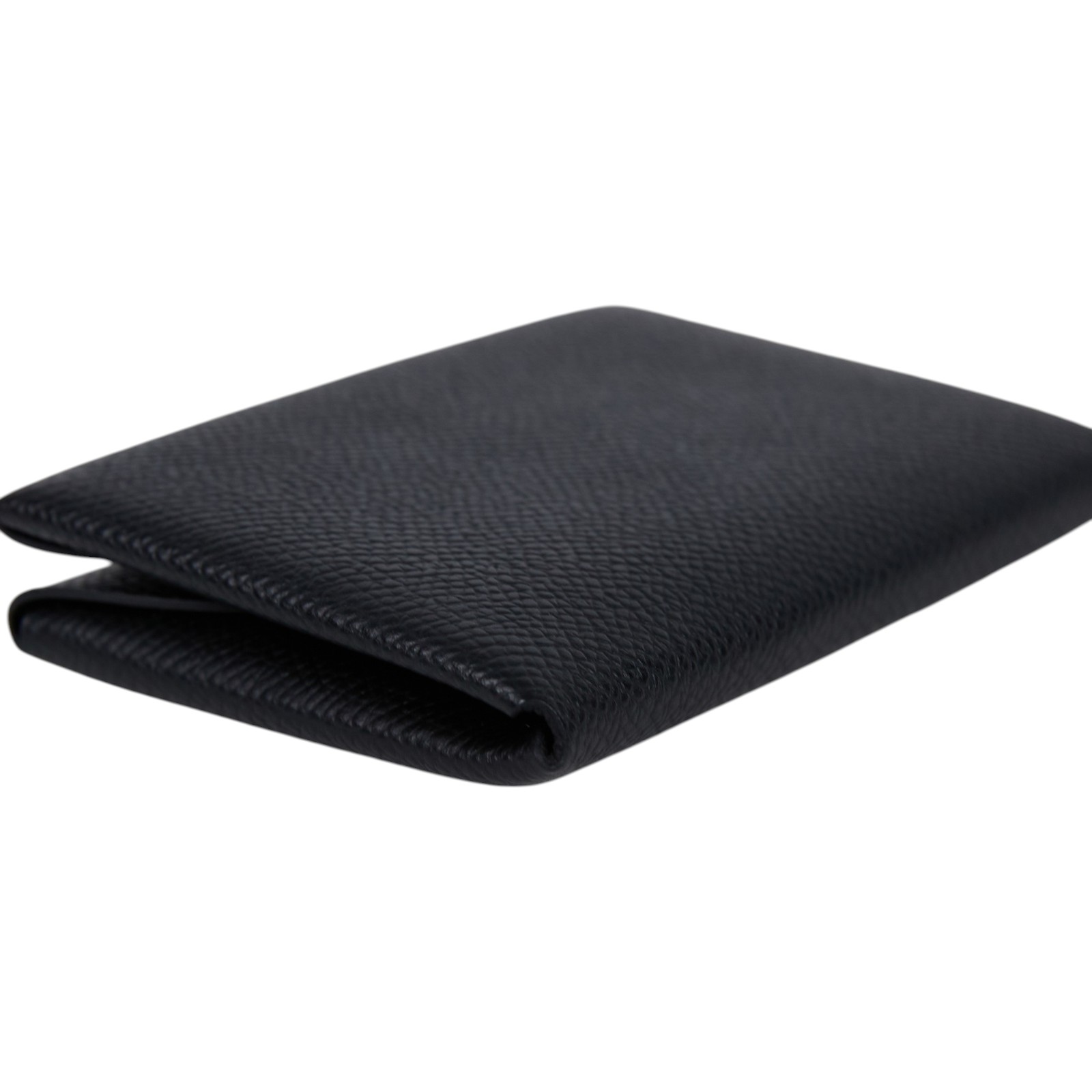 愛馬仕 Hermes Calvi Duo 卡包 黑色 銀色五金 H083035CK89 /W MZ 001 HA W刻 黑CALVI DUO 無附屬品